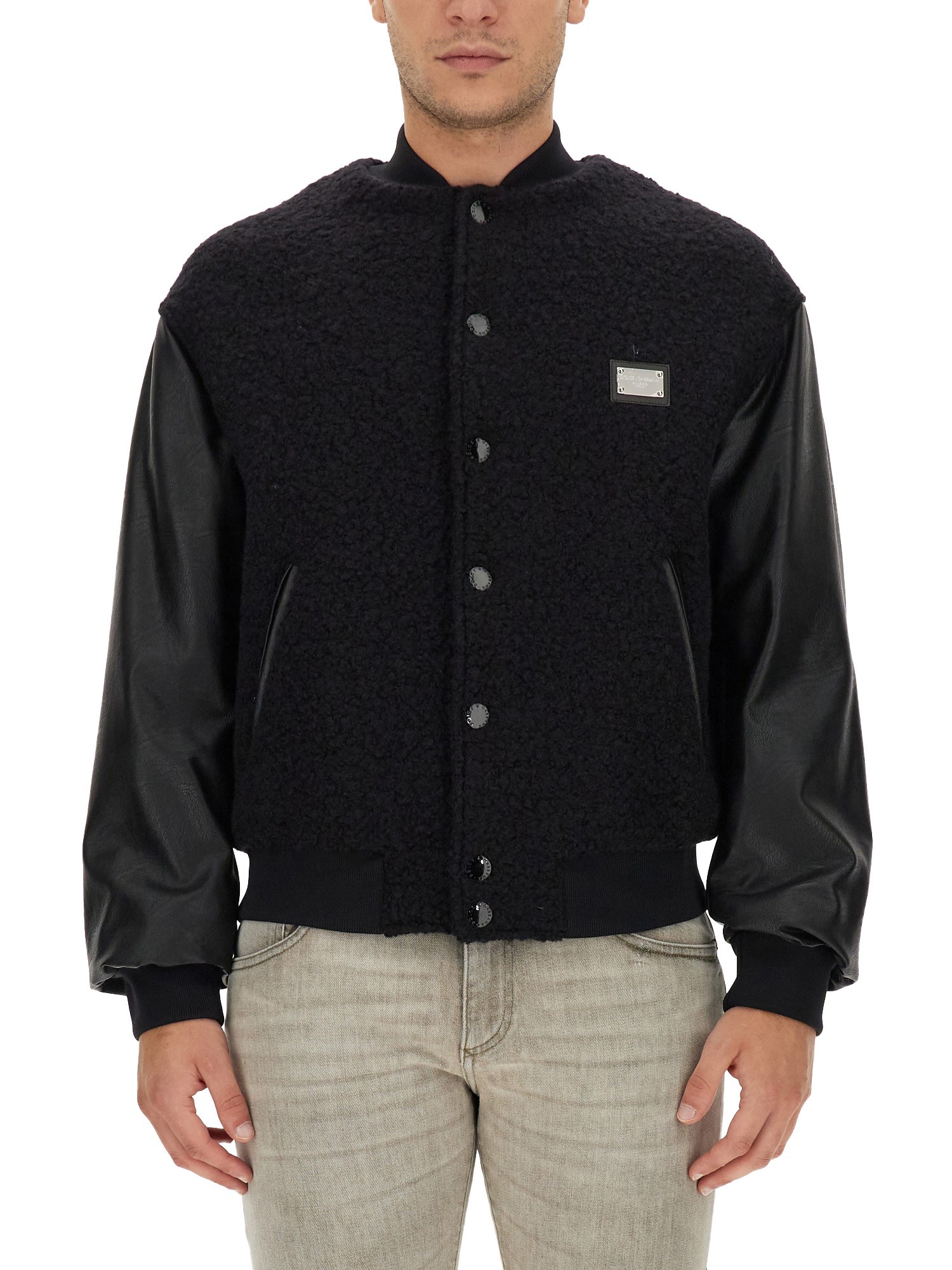 Dolce & Gabbana dolce & gabbana bouclé wool jacket