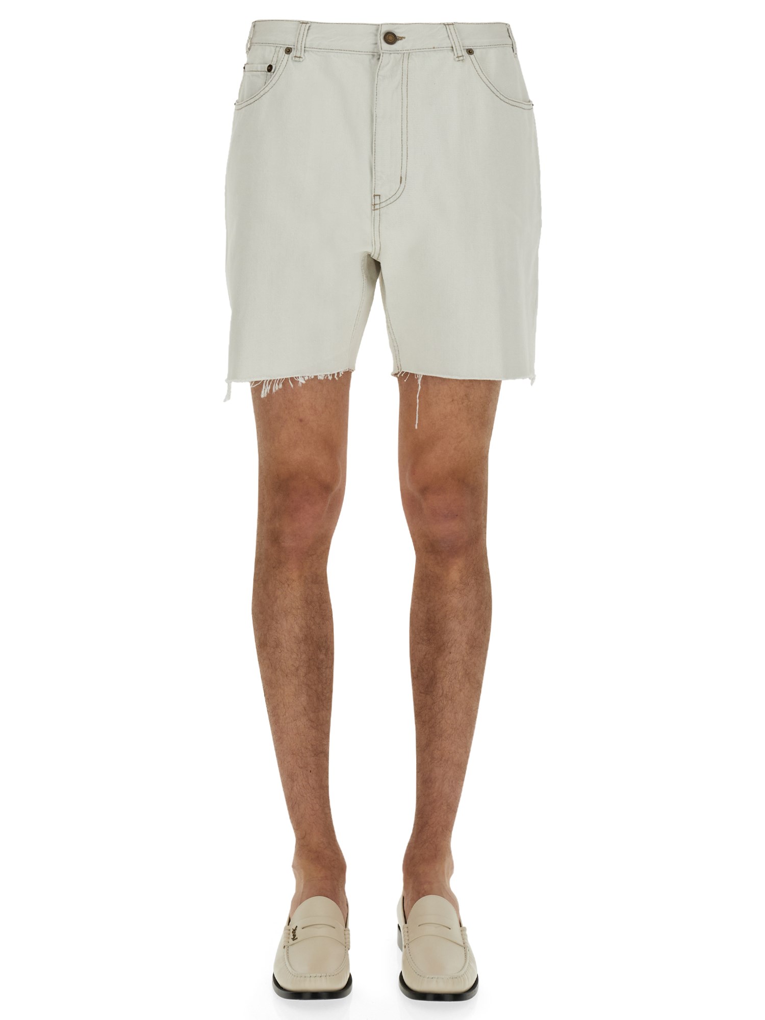 Saint Laurent saint laurent wide shorts