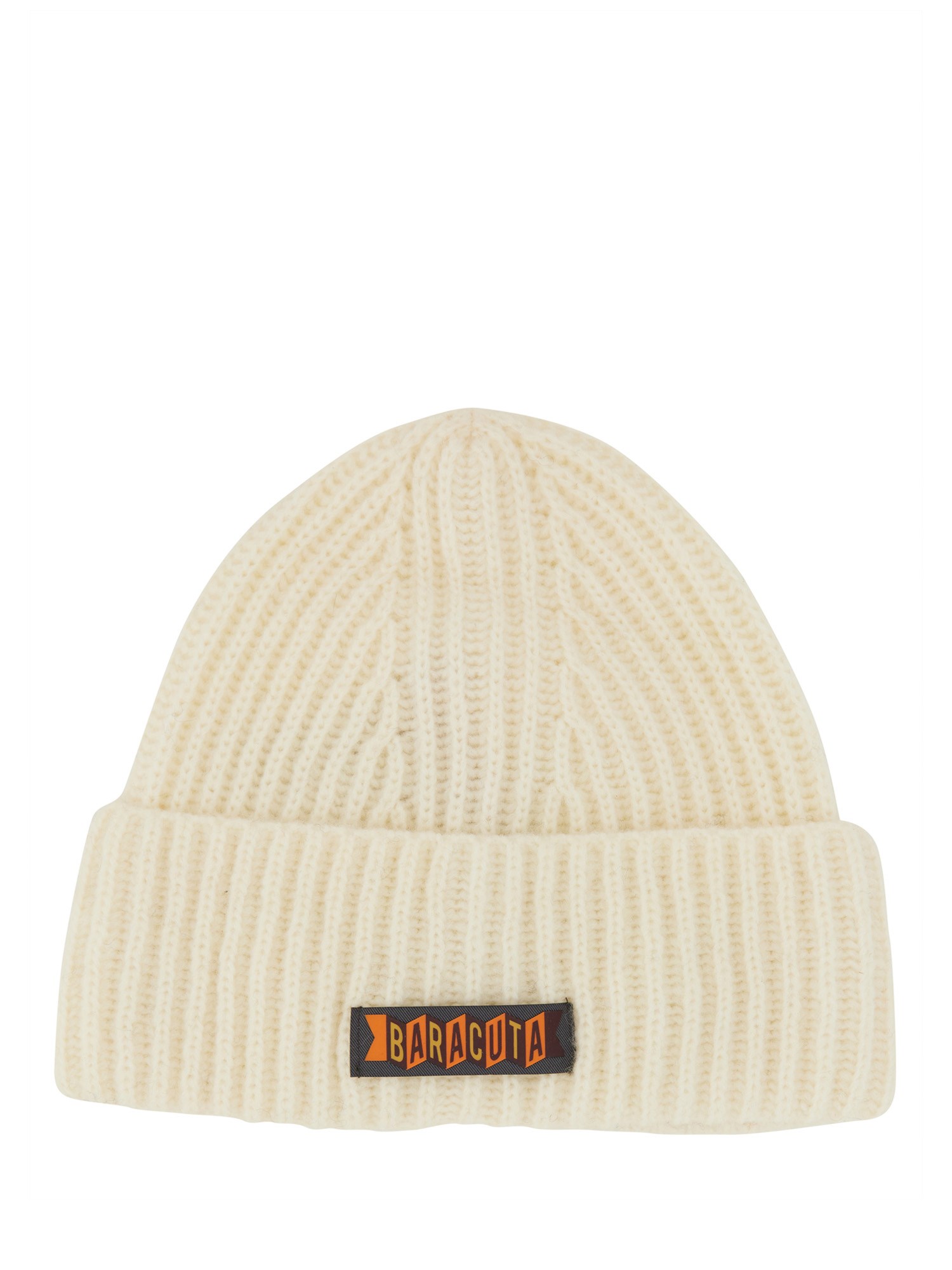 Baracuta baracuta beanie hat with logo patch