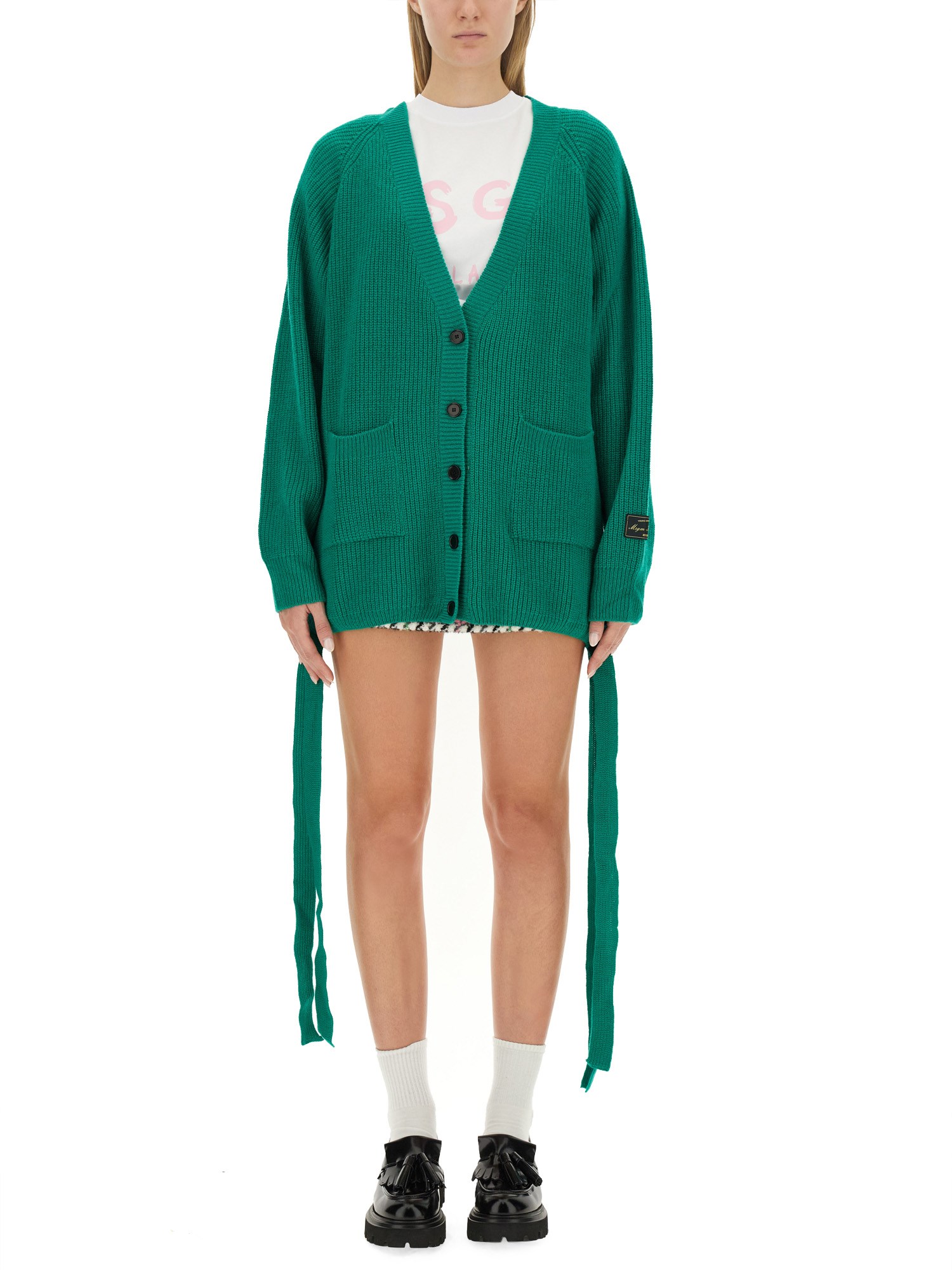 Msgm msgm v-neck cardigan