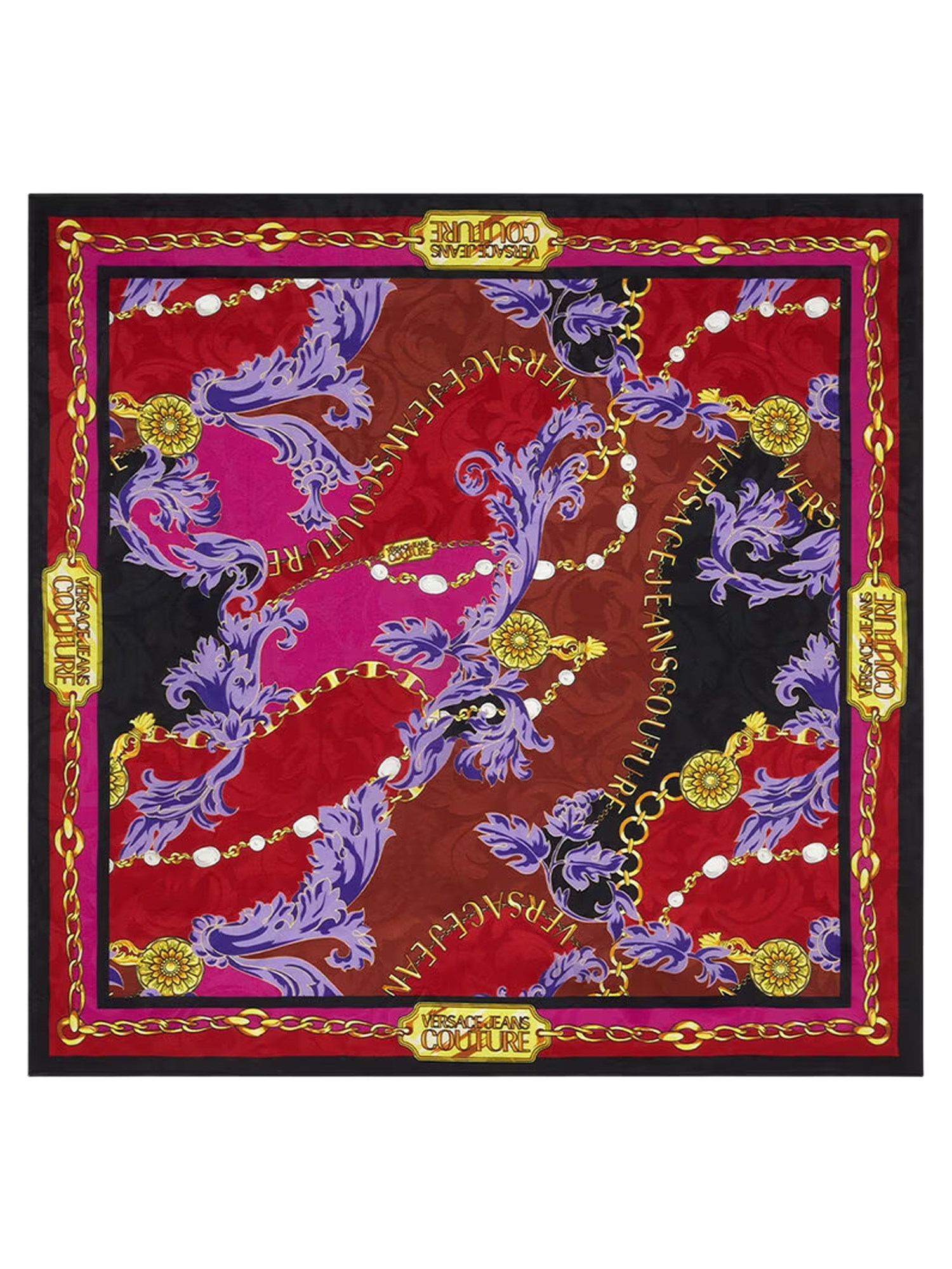 Versace Jeans Couture versace jeans couture silk scarf