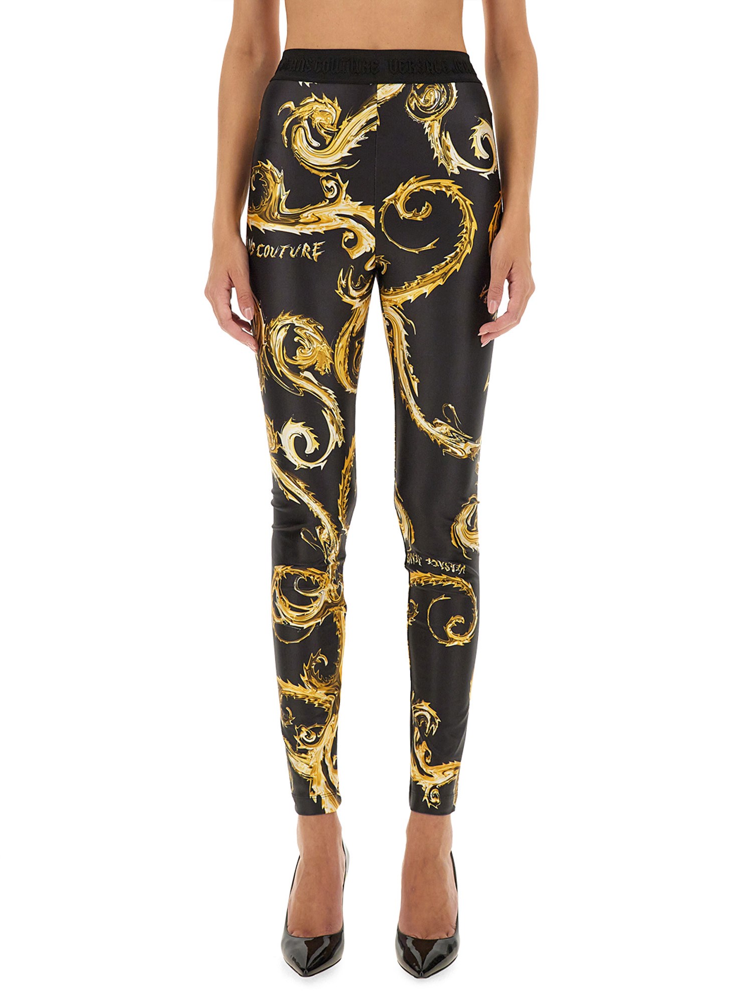 Versace Jeans Couture versace jeans couture leggings with print