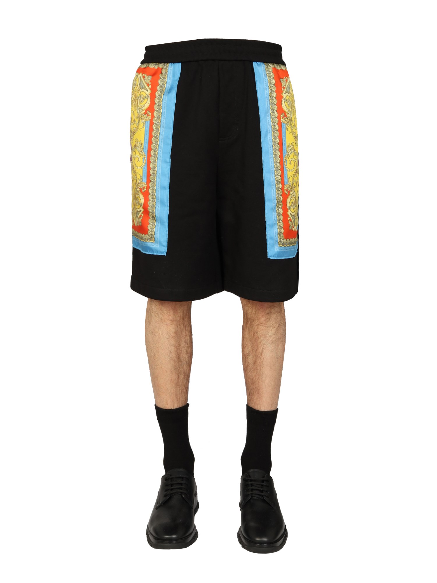 Versace versace "baroque goddess" bermuda shorts