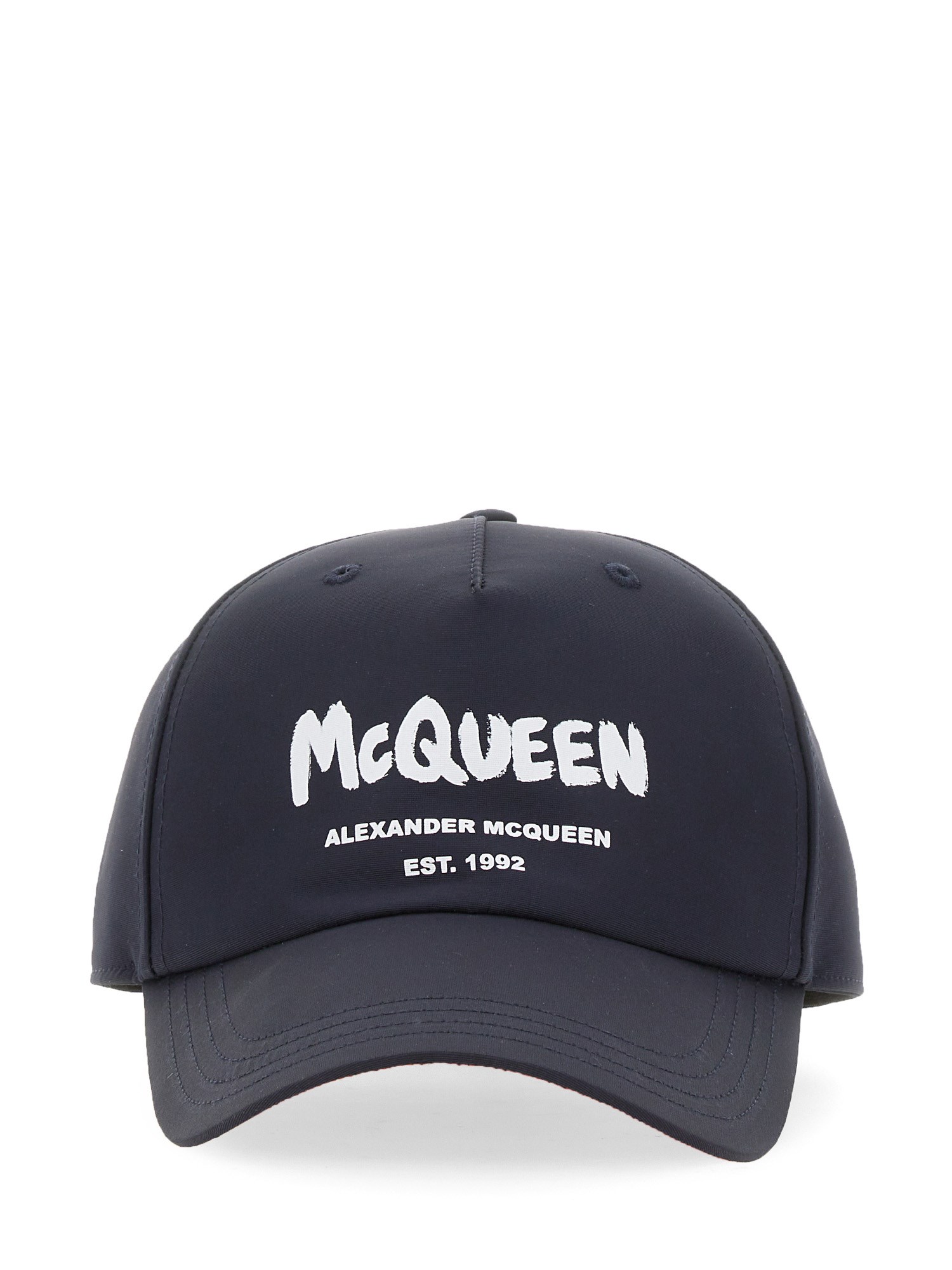 Alexander McQueen alexander mcqueen graffiti logo hat