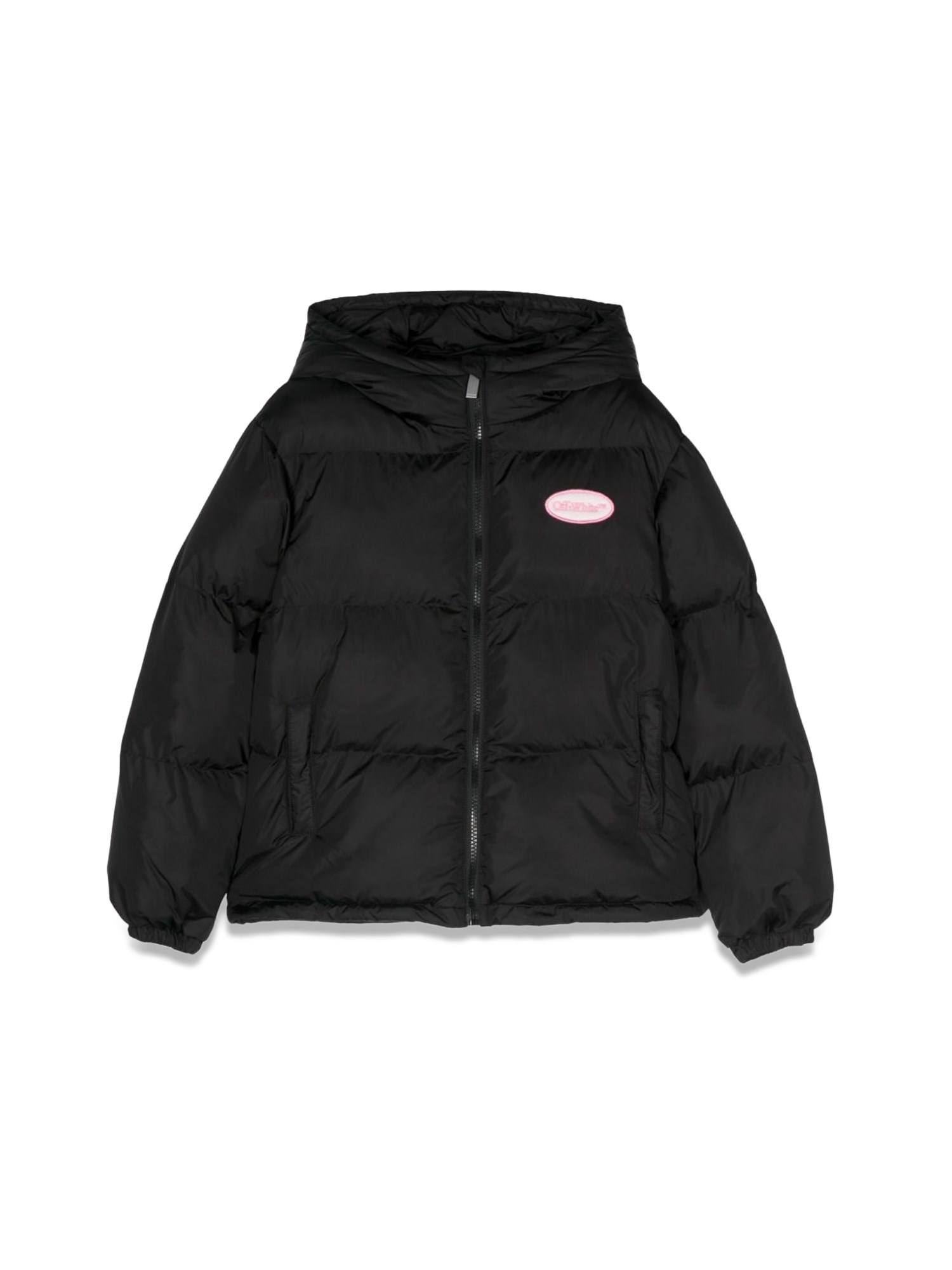 OFF-WHITE off-white arrow patch short puffer