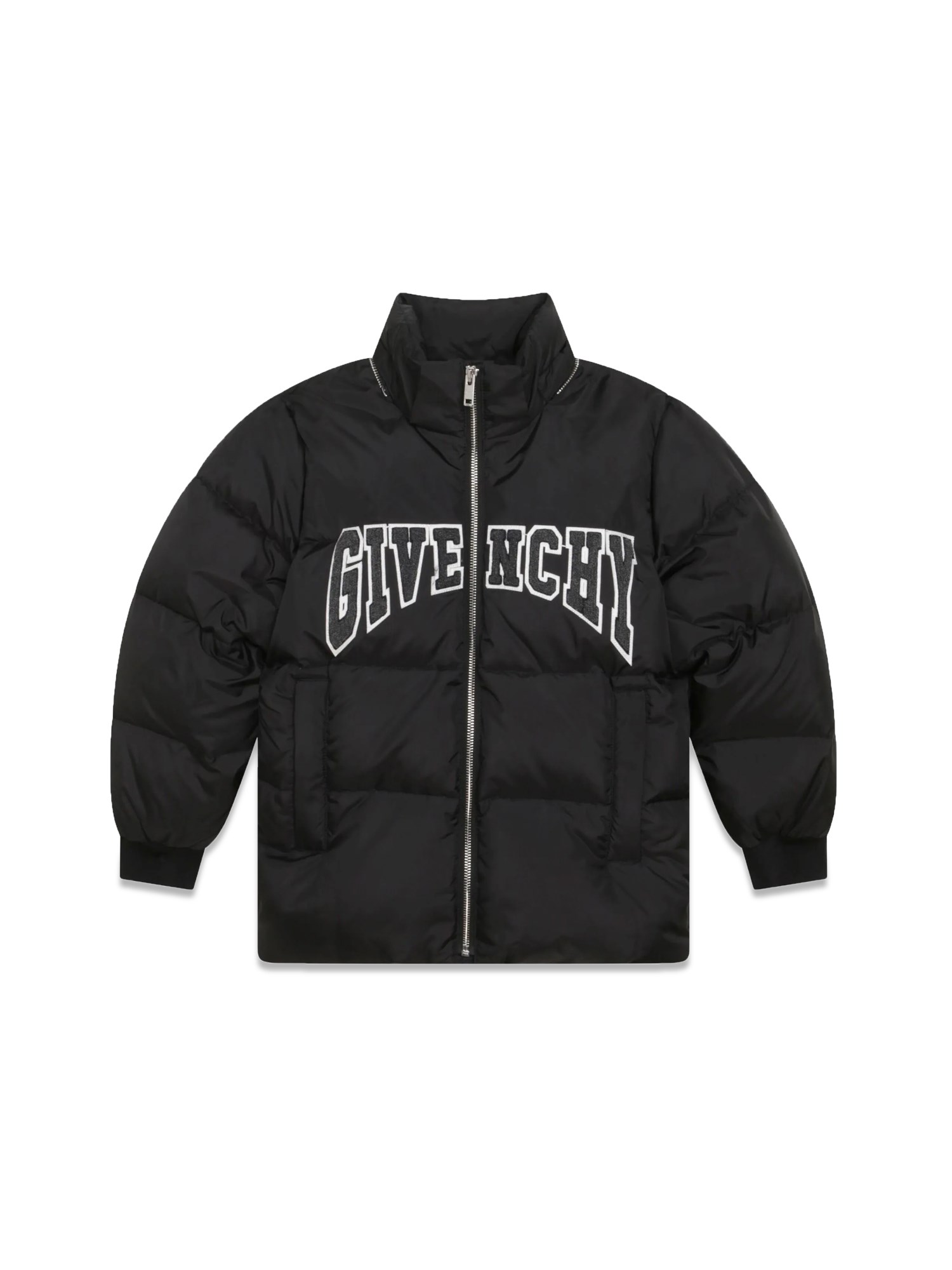 Givenchy givenchy down jacket with hood and logo