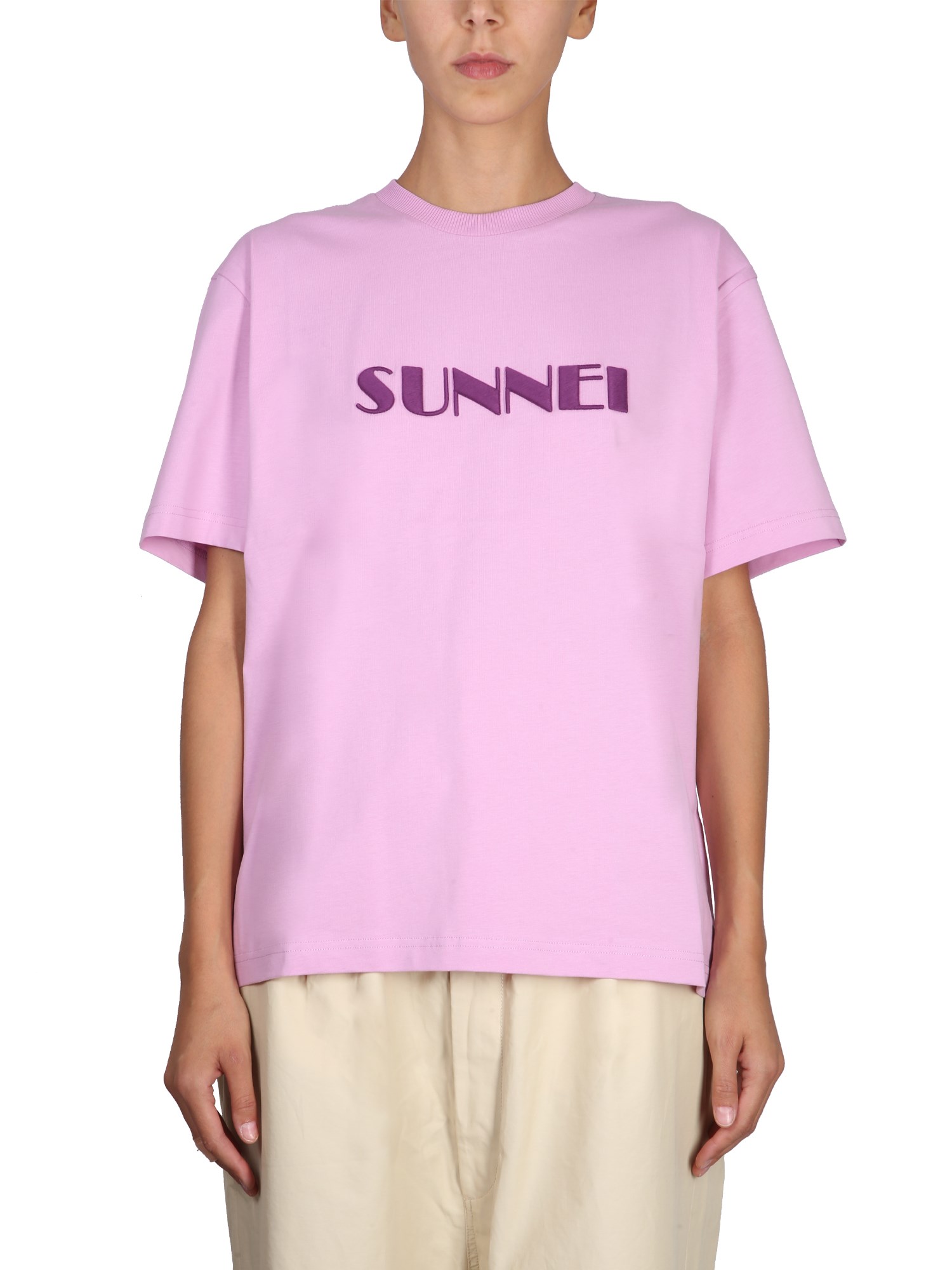 Sunnei sunnei crewneck t-shirt