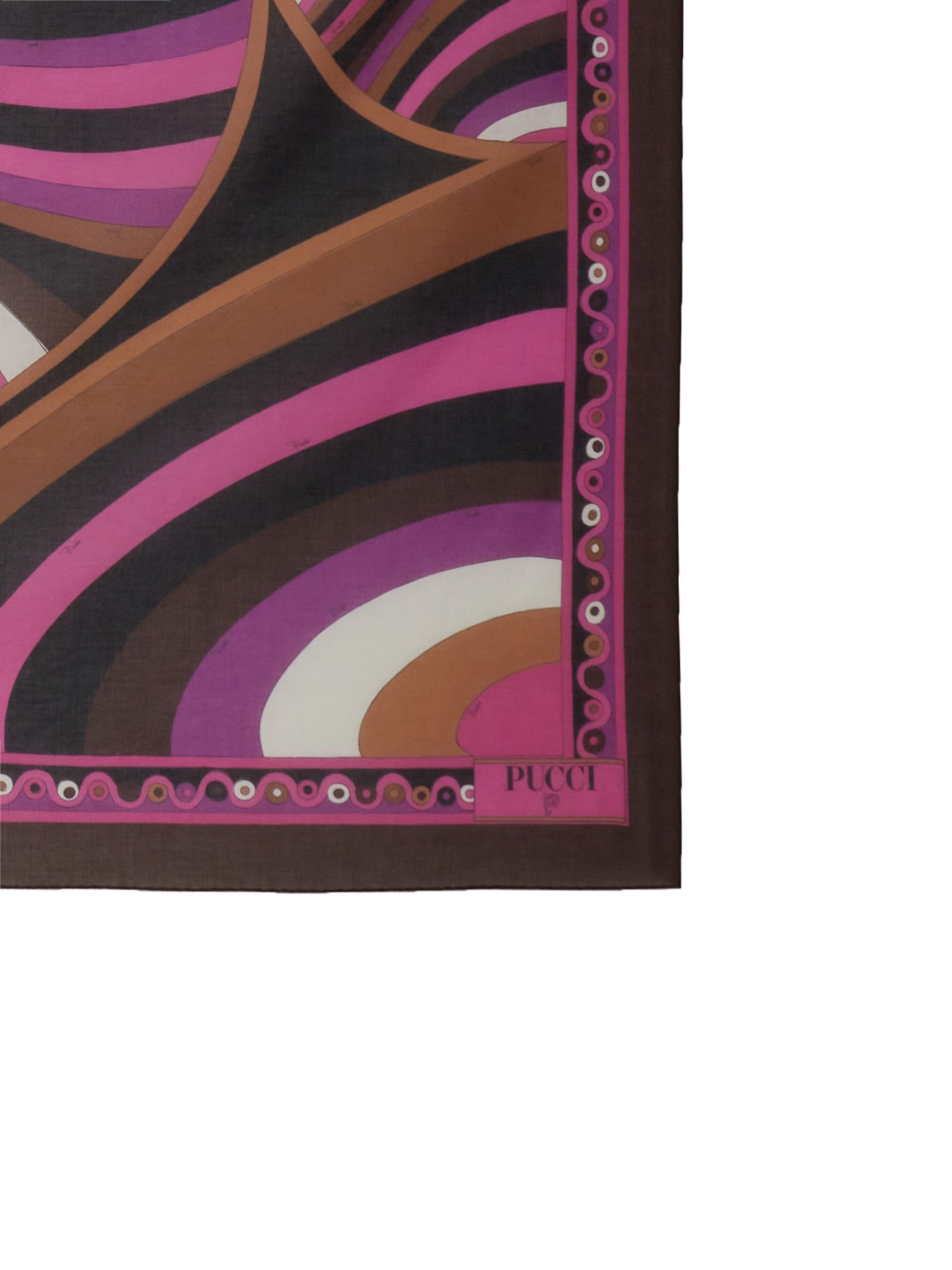 pucci pucci sarong with iris print and waves