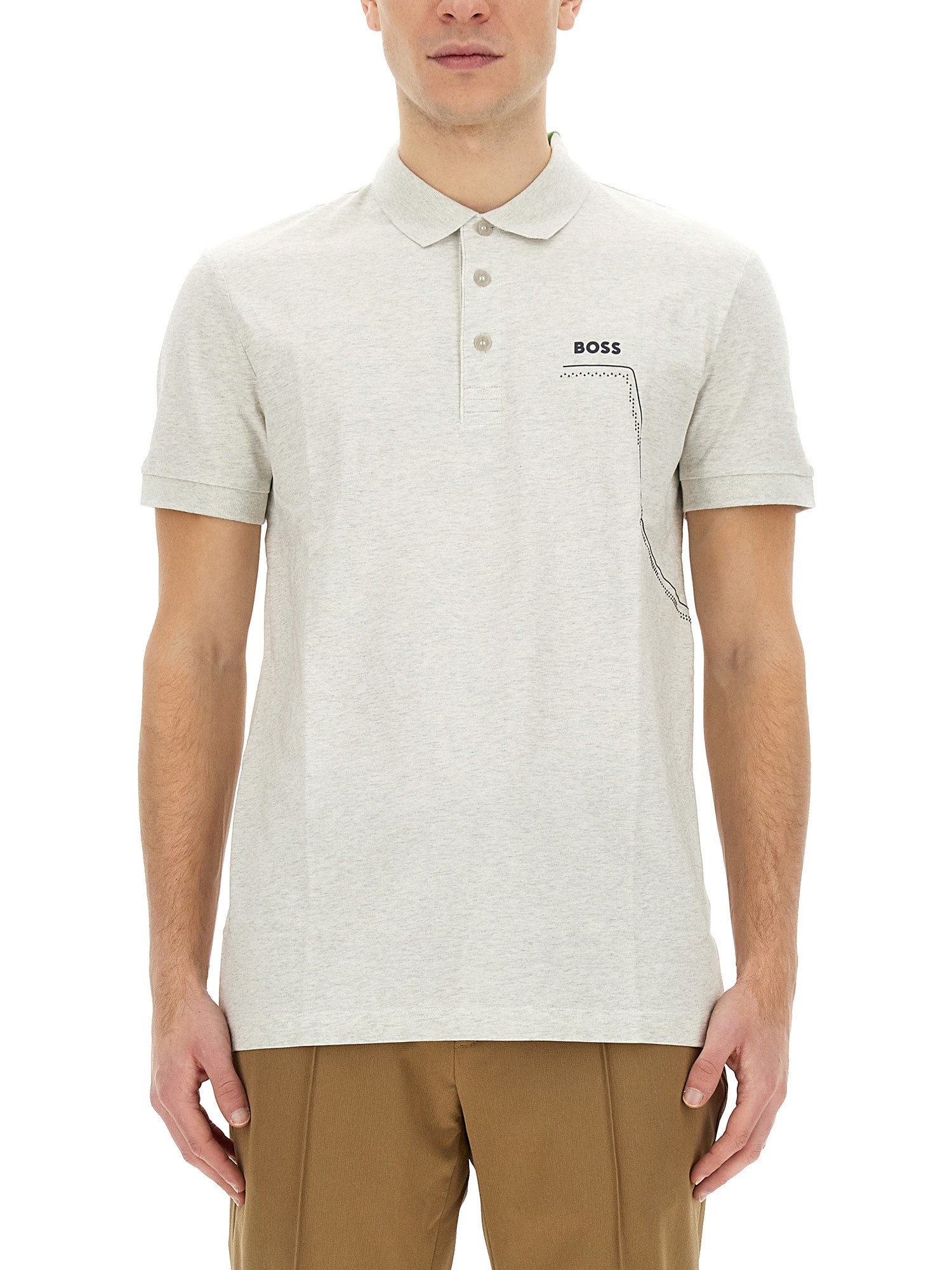 BOSS boss polo with logo