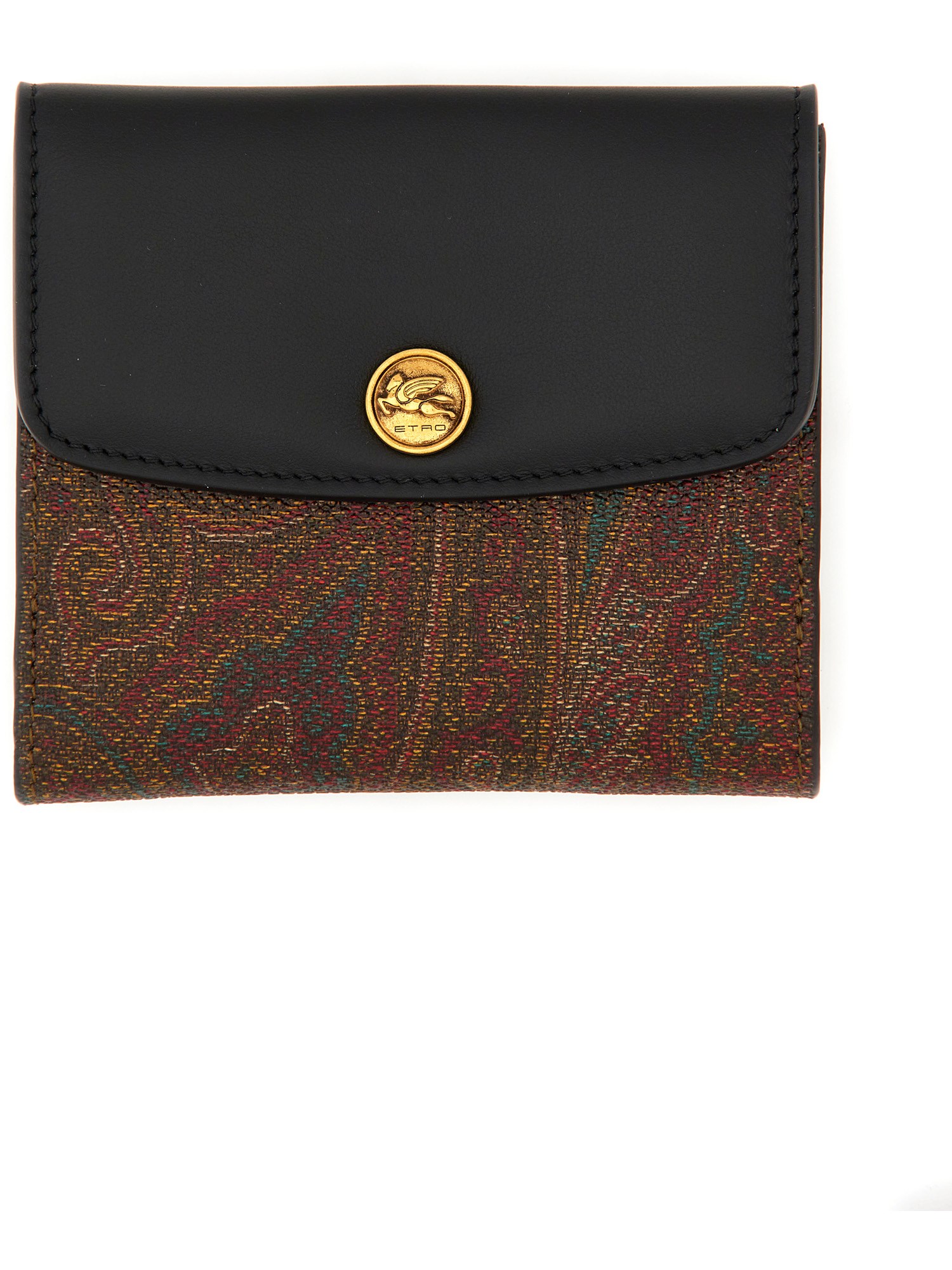 Etro etro paisley print wallet