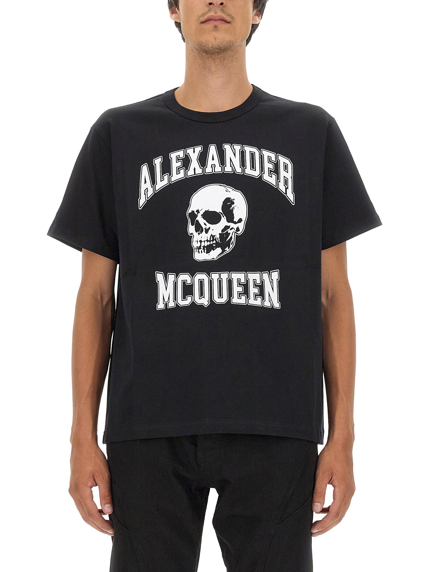 Alexander McQueen alexander mcqueen skull logo t-shirt