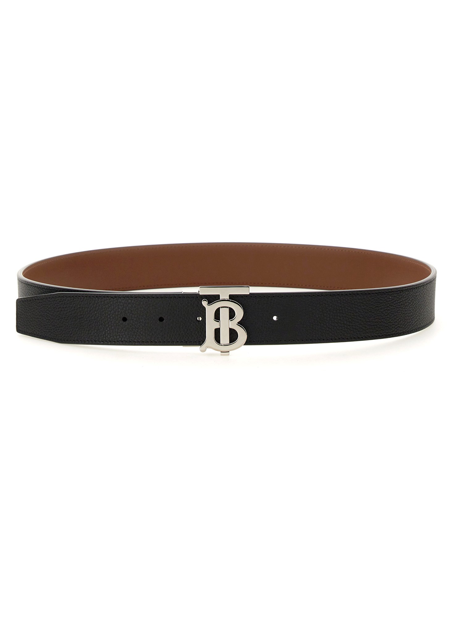 Burberry burberry leather belt