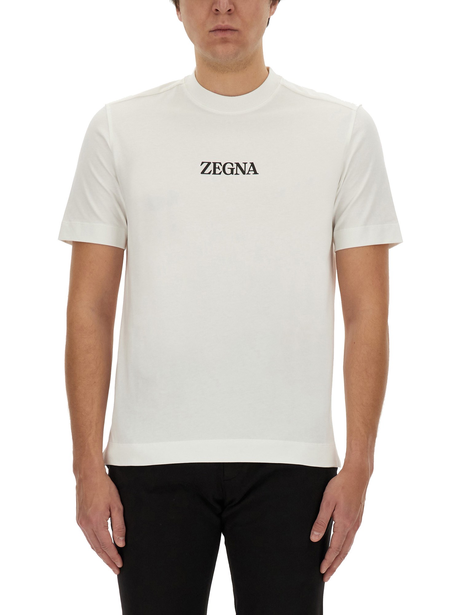 zegna zegna t-shirt with logo