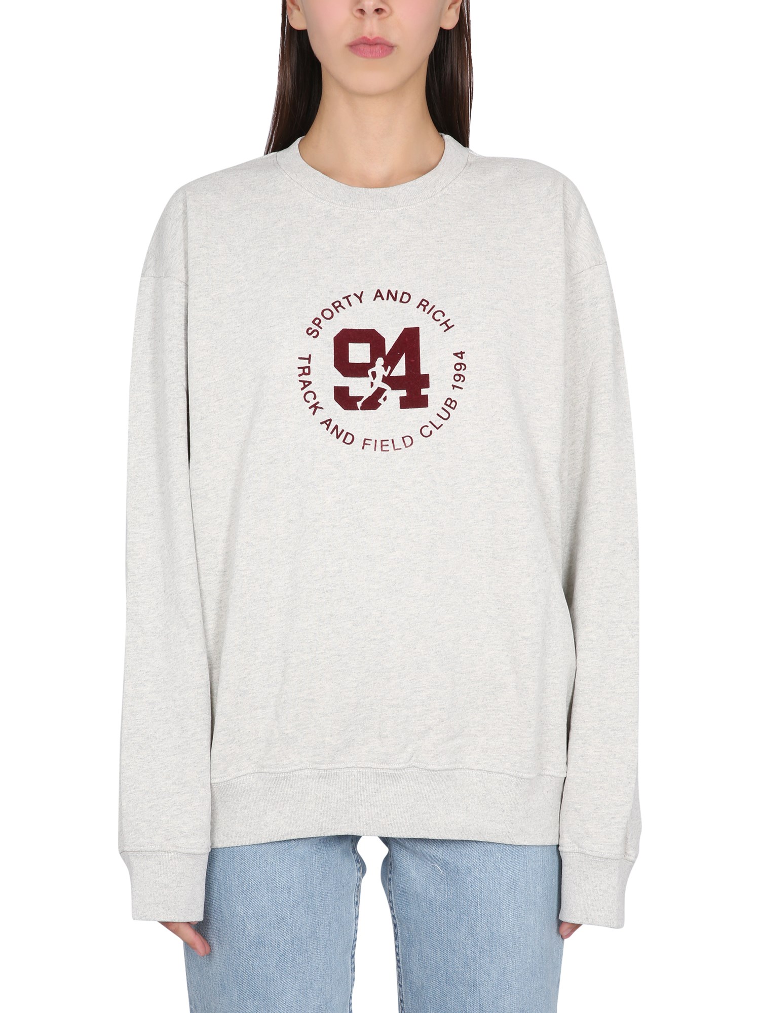 Sporty & Rich sporty & rich sweatshirt with logo