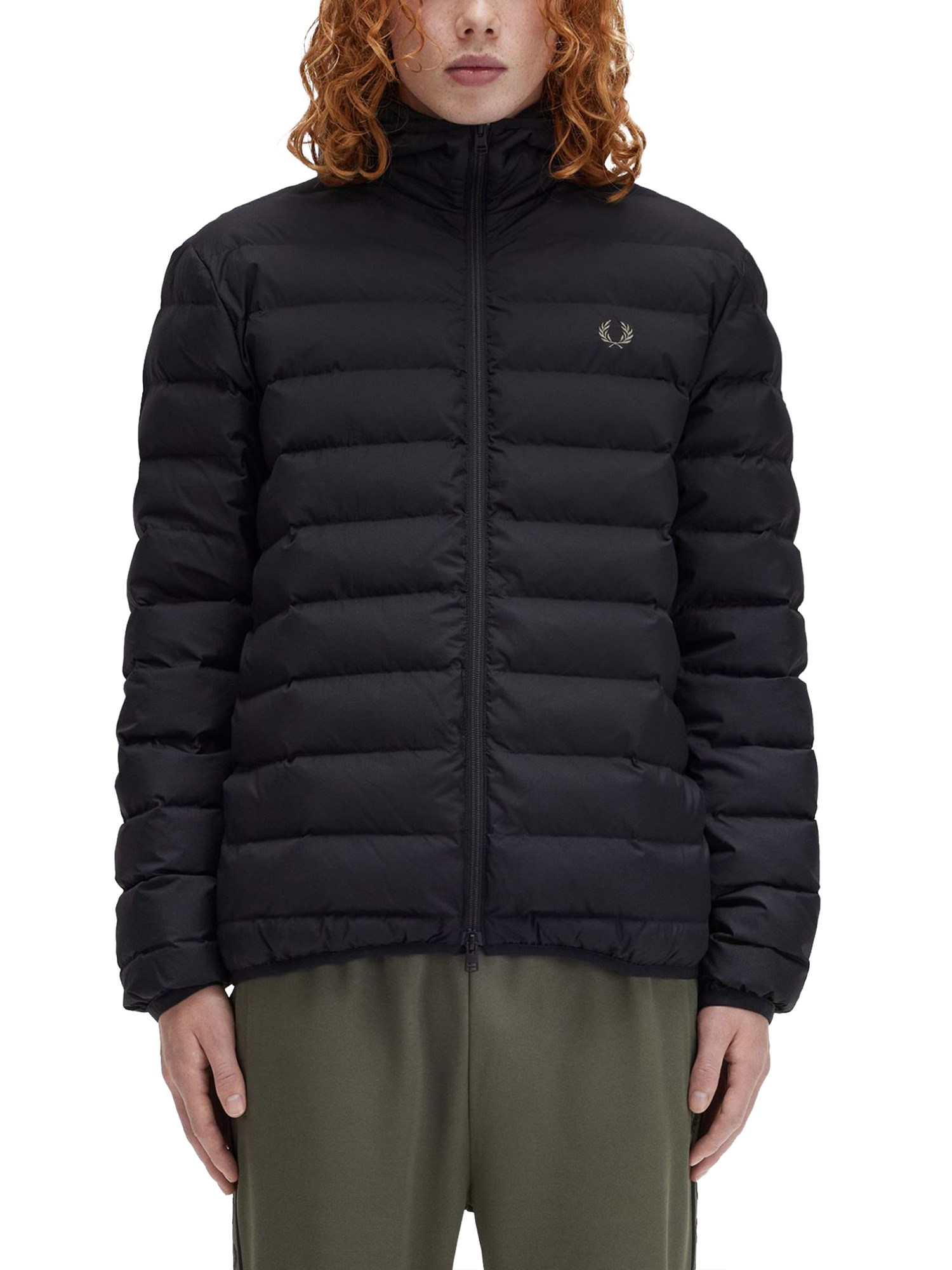 Fred Perry fred perry down jacket with logo