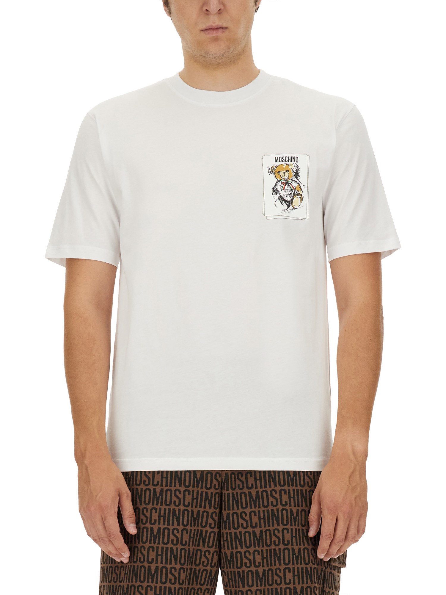 Moschino moschino t-shirt with logo