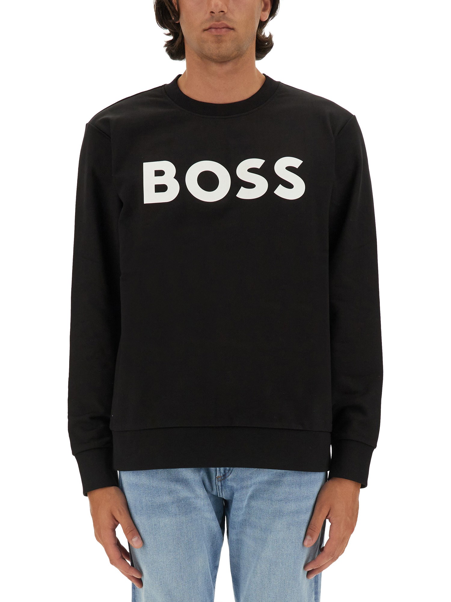 BOSS boss sweatshirt with logo