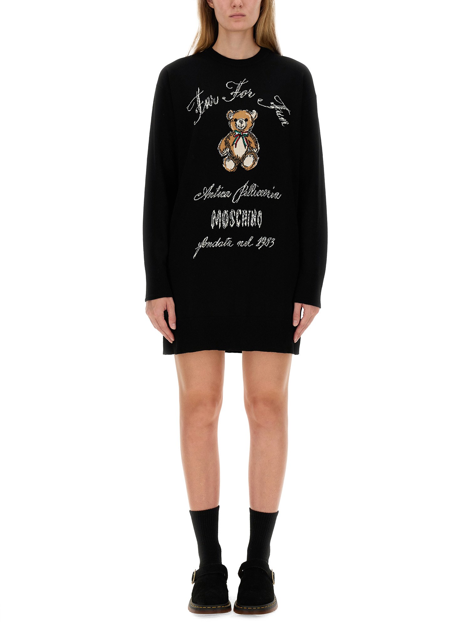 Moschino moschino knit dress