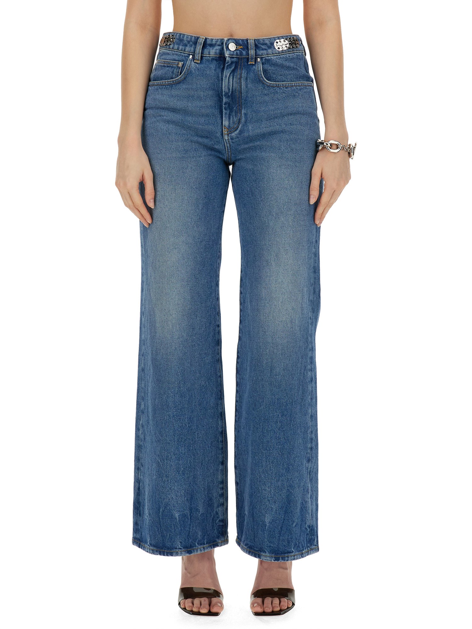 Rabanne rabanne jeans wide leg