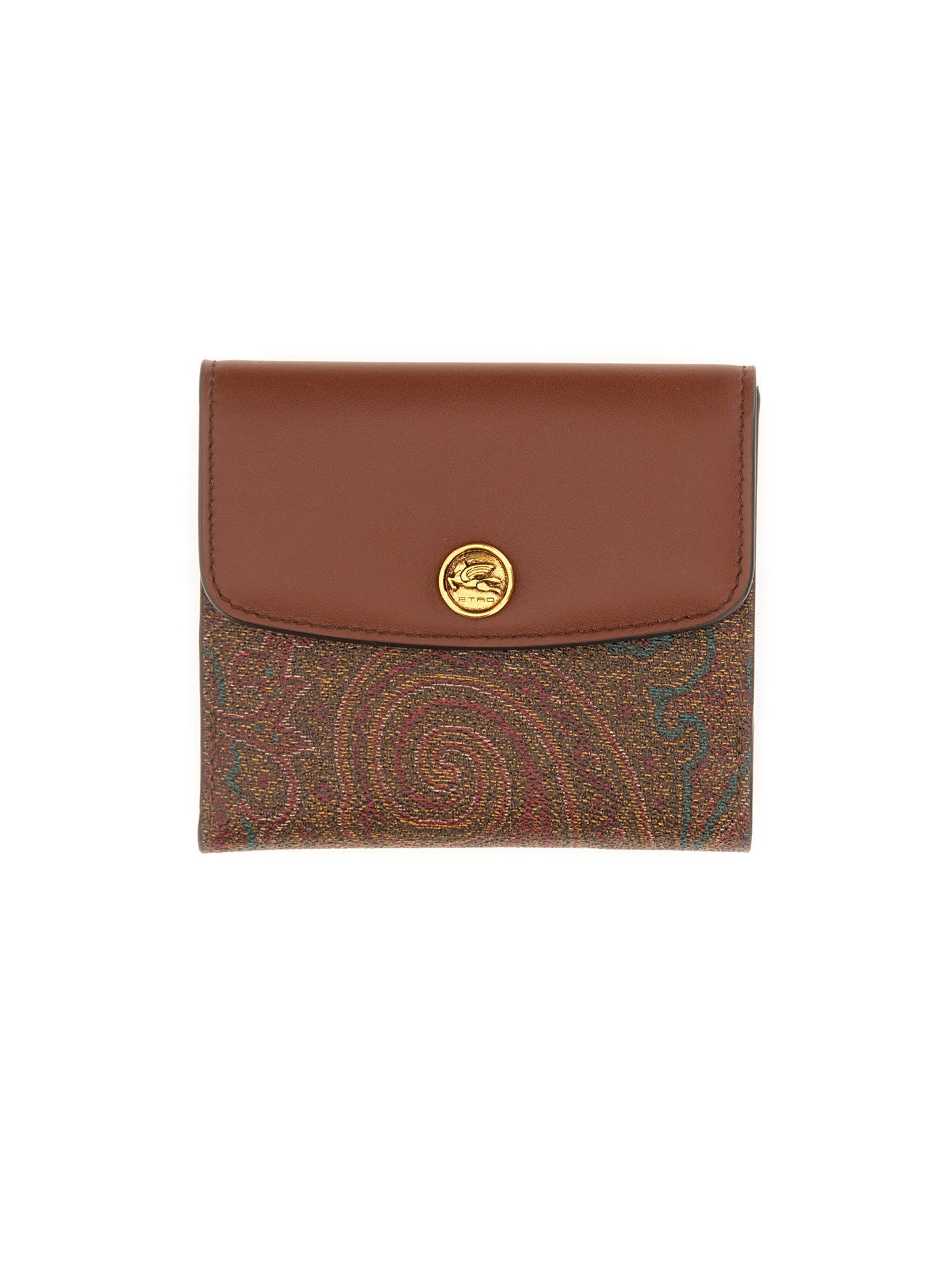 Etro etro paisley print wallet