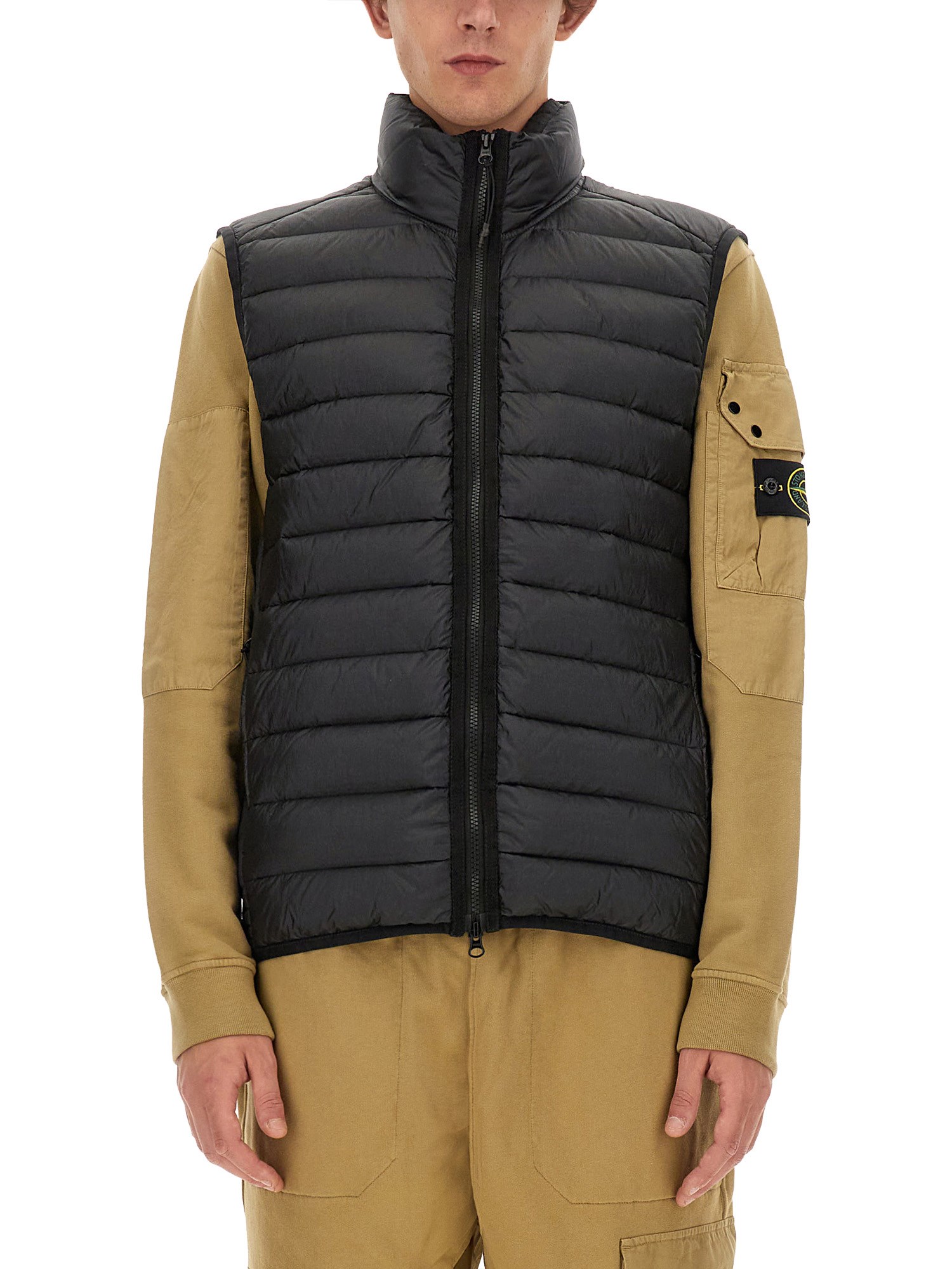 Stone Island stone island down vest with logo