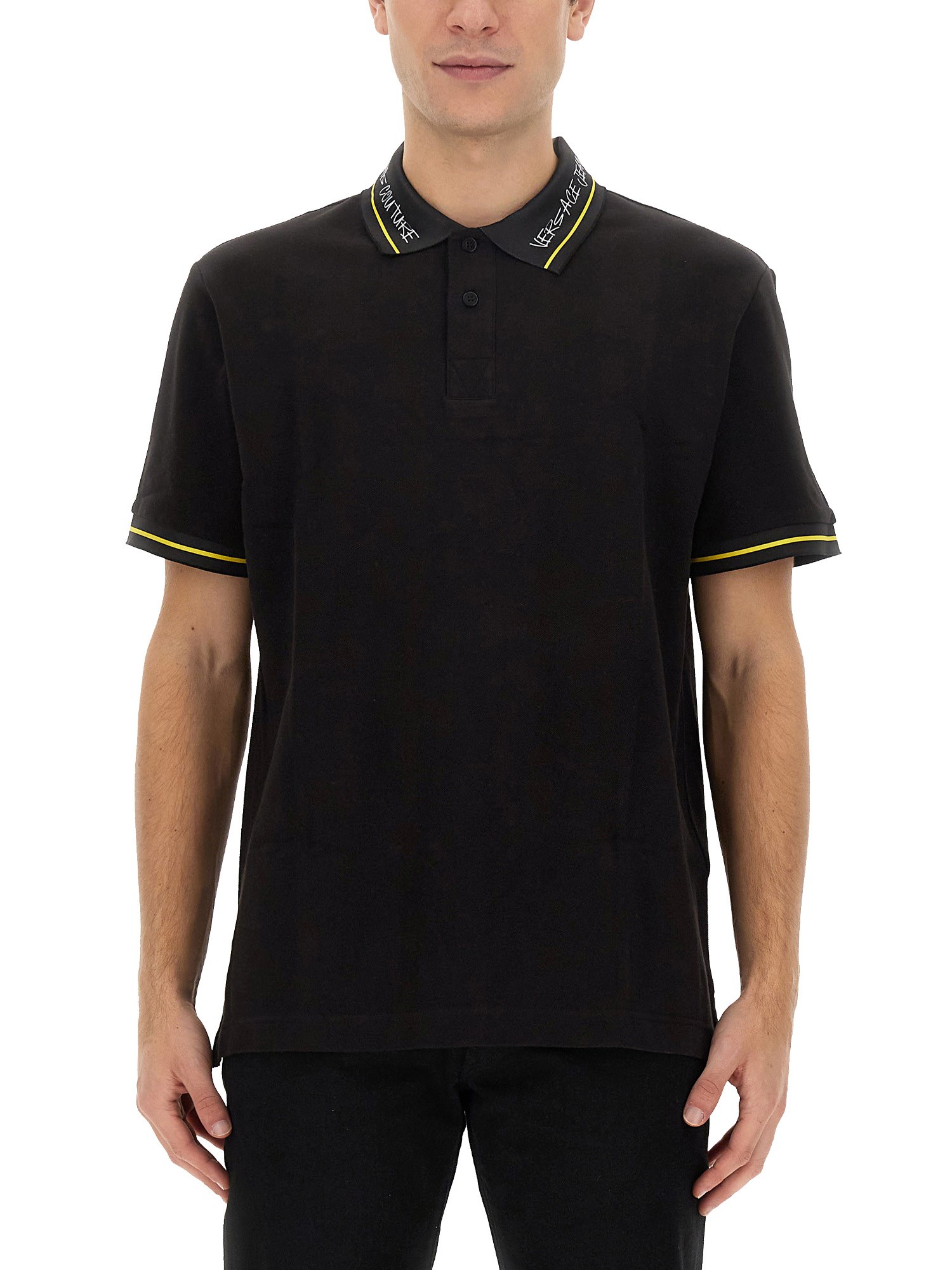 Versace Jeans Couture versace jeans couture polo with logo