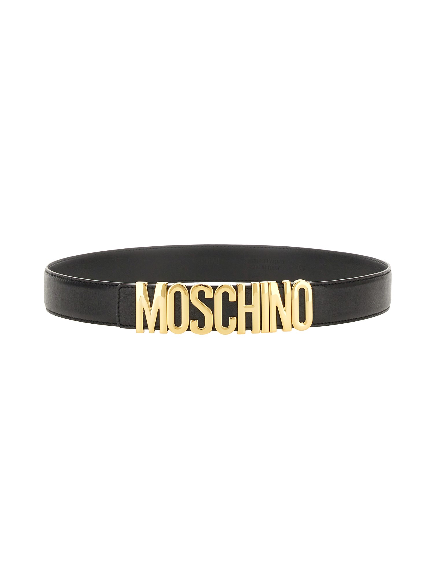 Moschino moschino belt with logo