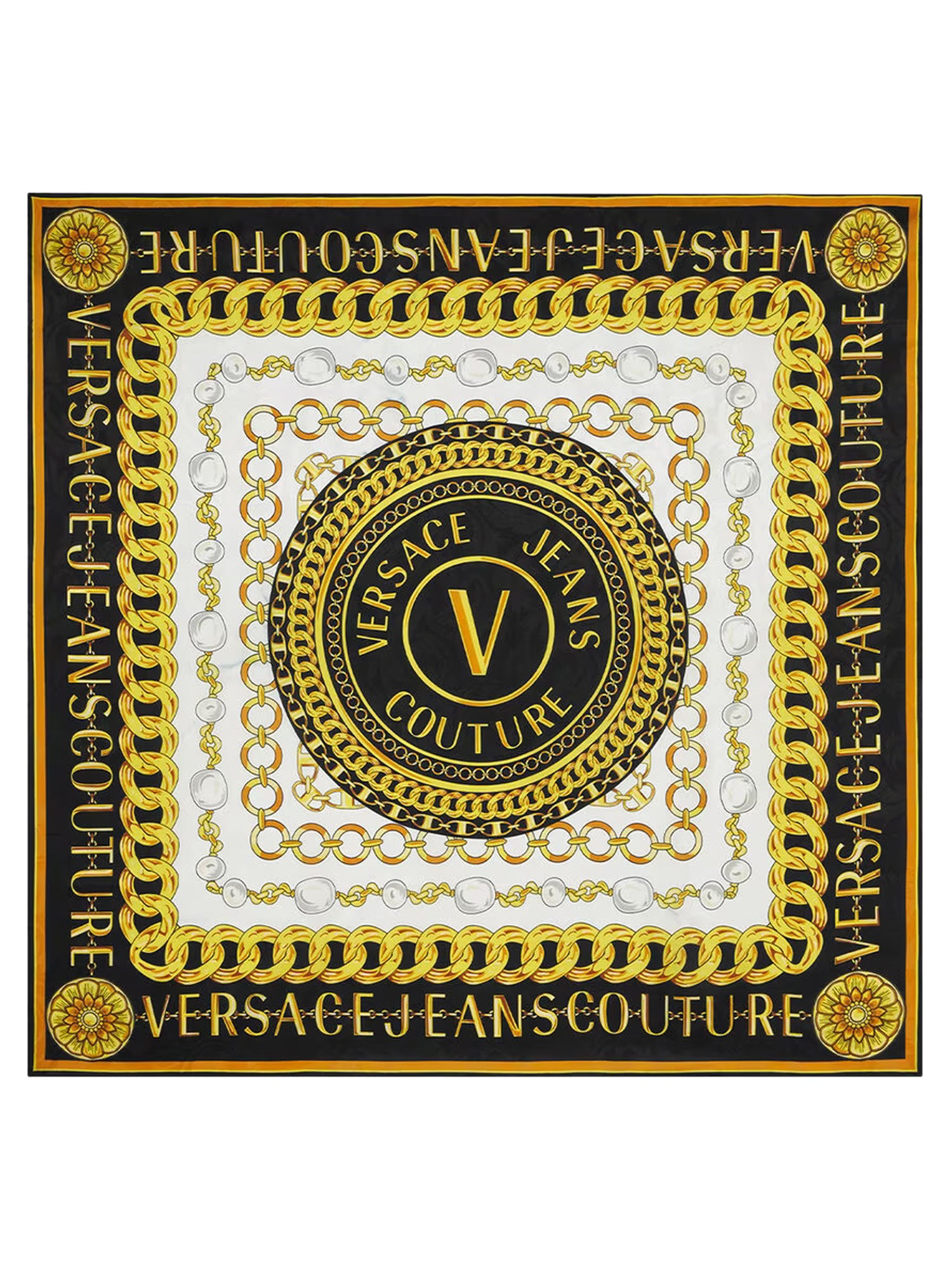 Versace Jeans Couture versace jeans couture silk scarf