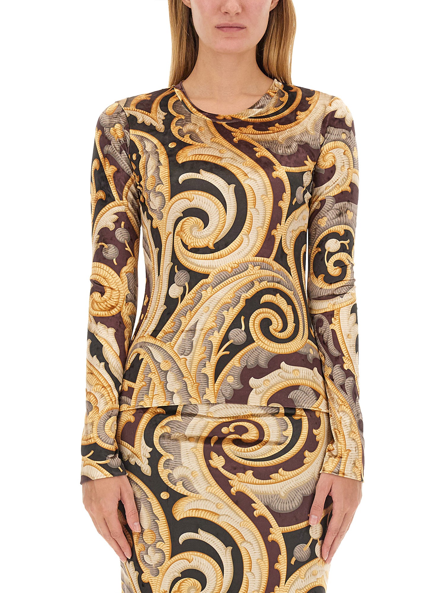 Etro etro top paisley