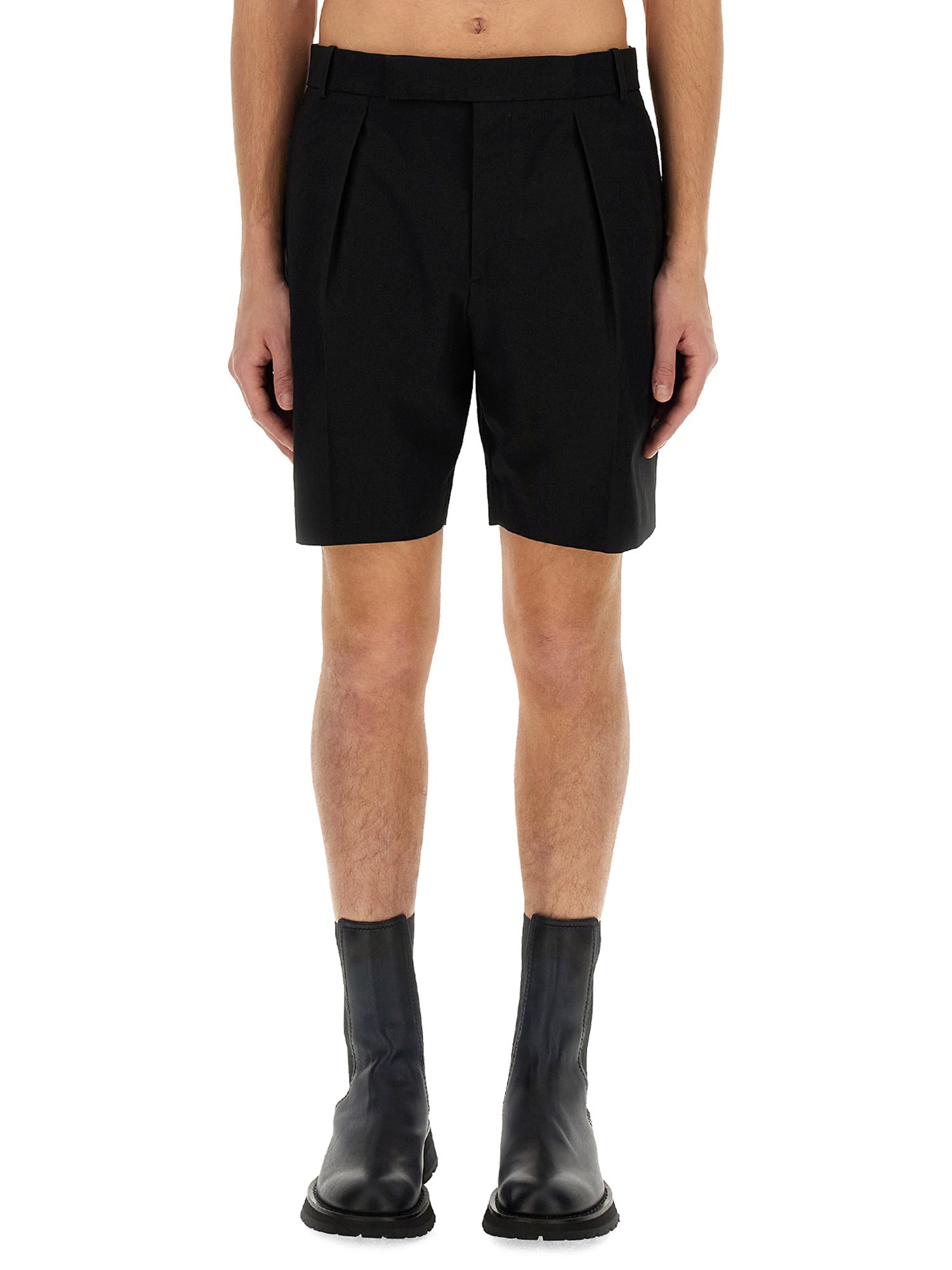 Alexander McQueen alexander mcqueen cotton bermuda shorts