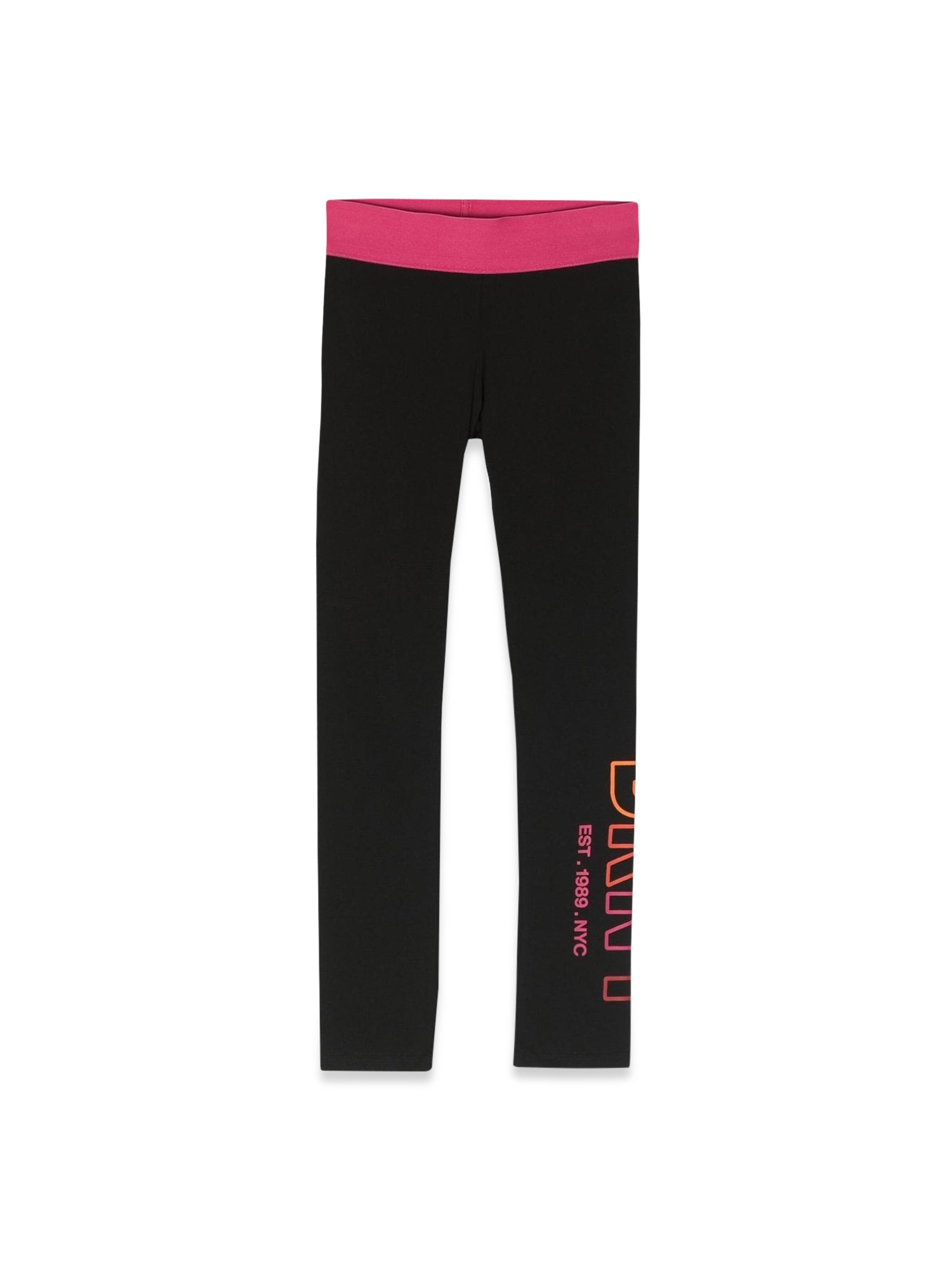 DKNY dkny contrasting band logo leggings