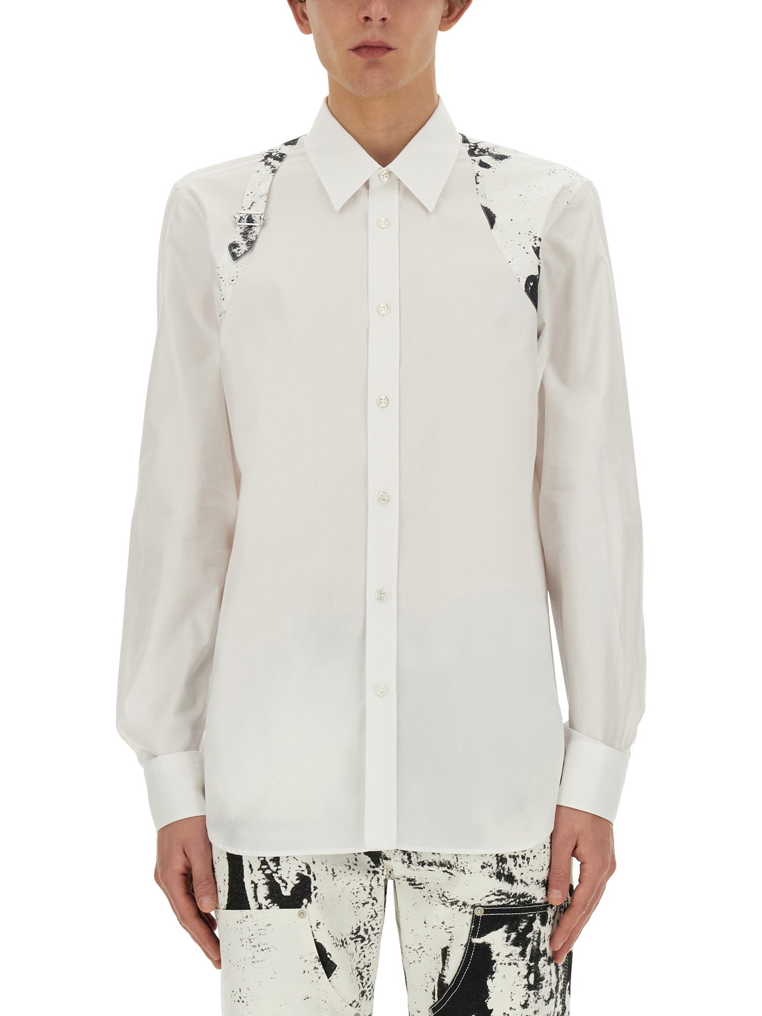 Alexander McQueen alexander mcqueen fold harness shirt