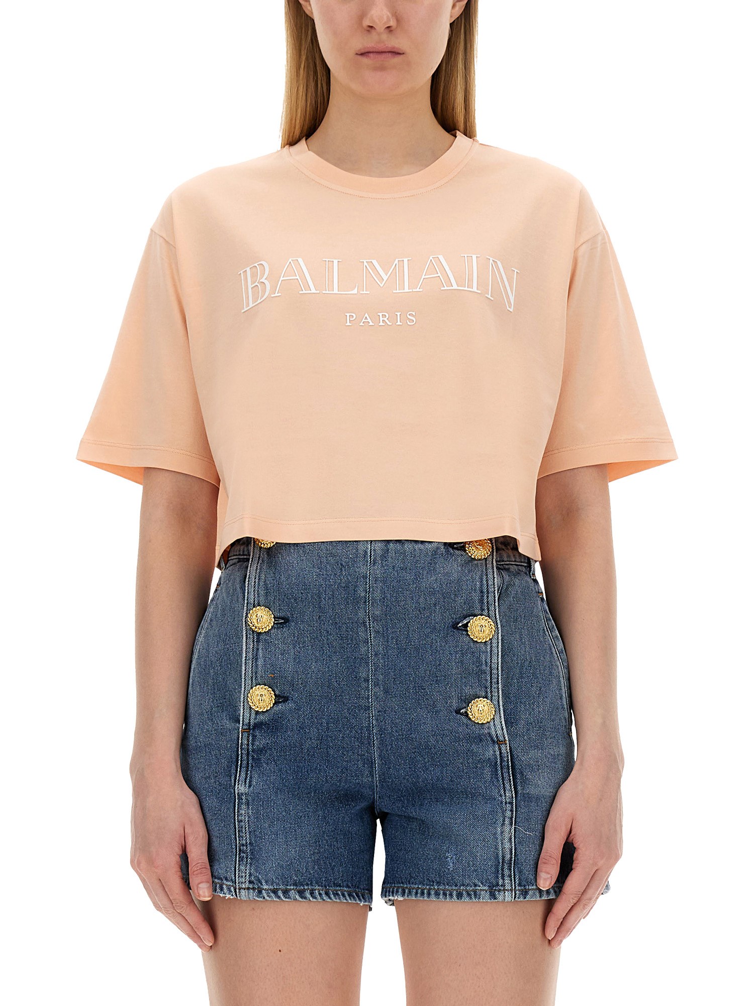 Balmain balmain t-shirt with logo