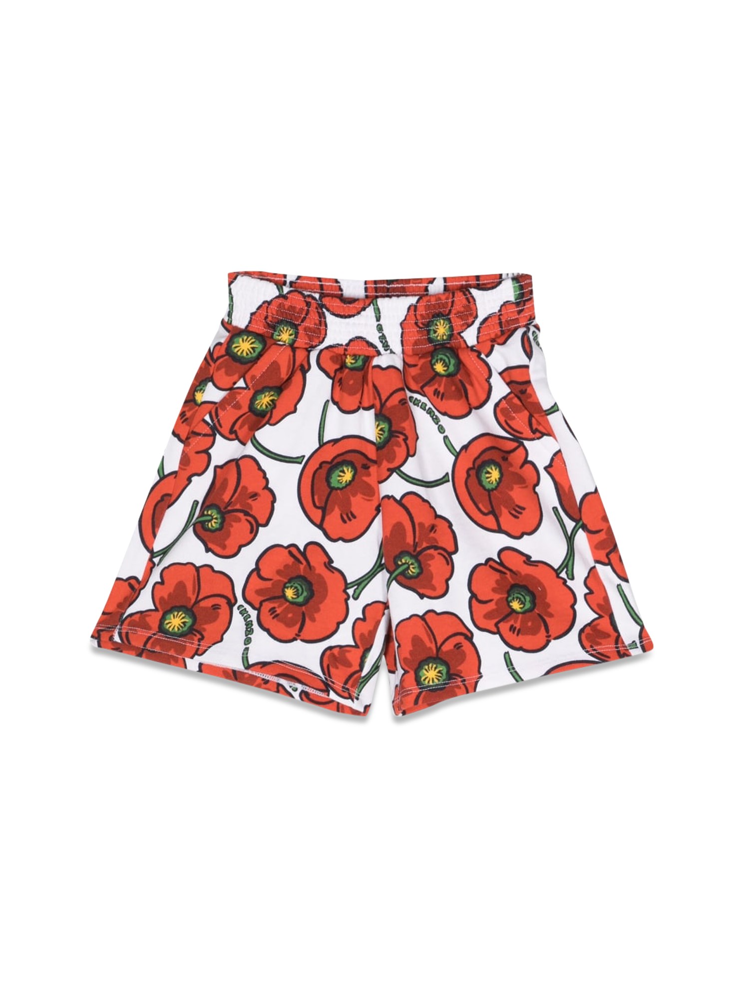 Kenzo kenzo poppy flowers shorts