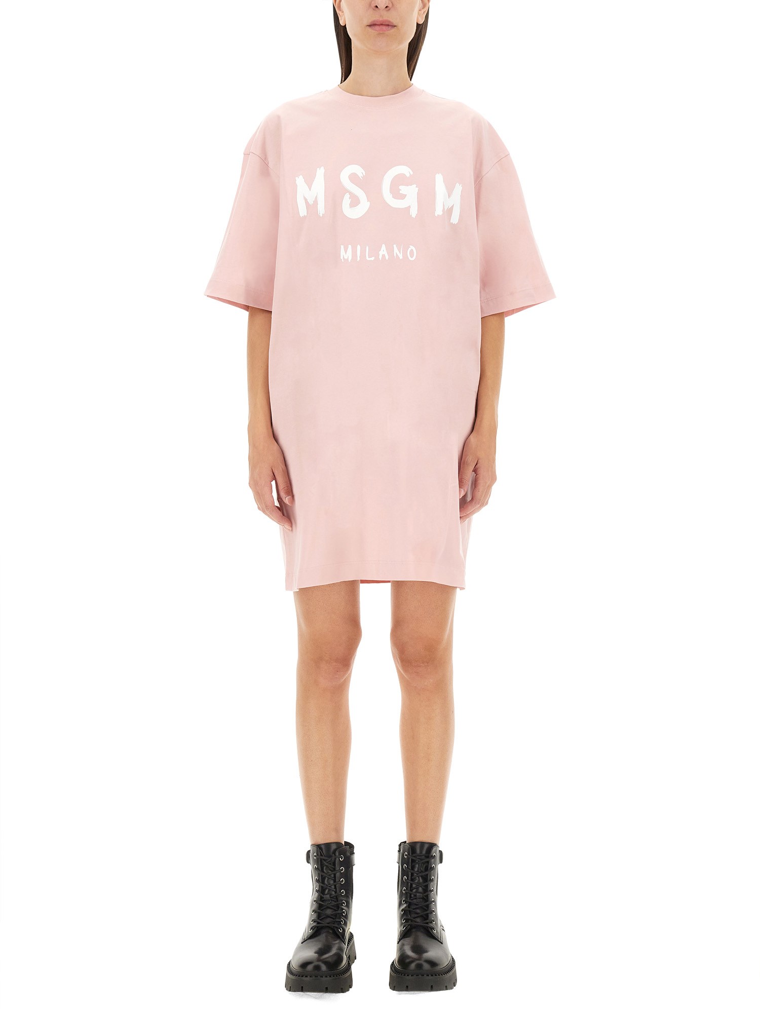 Msgm msgm dress with logo