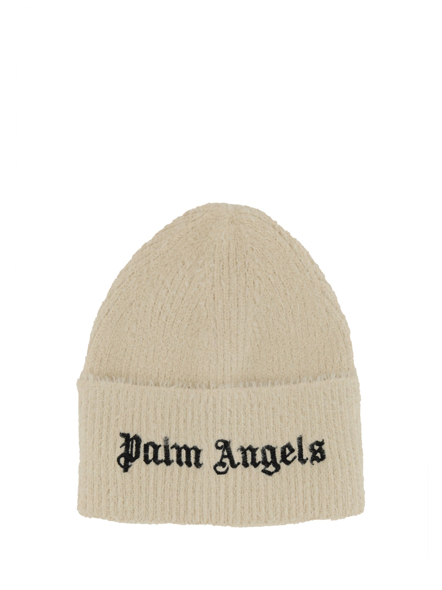 PALM ANGELS palm angels beanie hat with logo