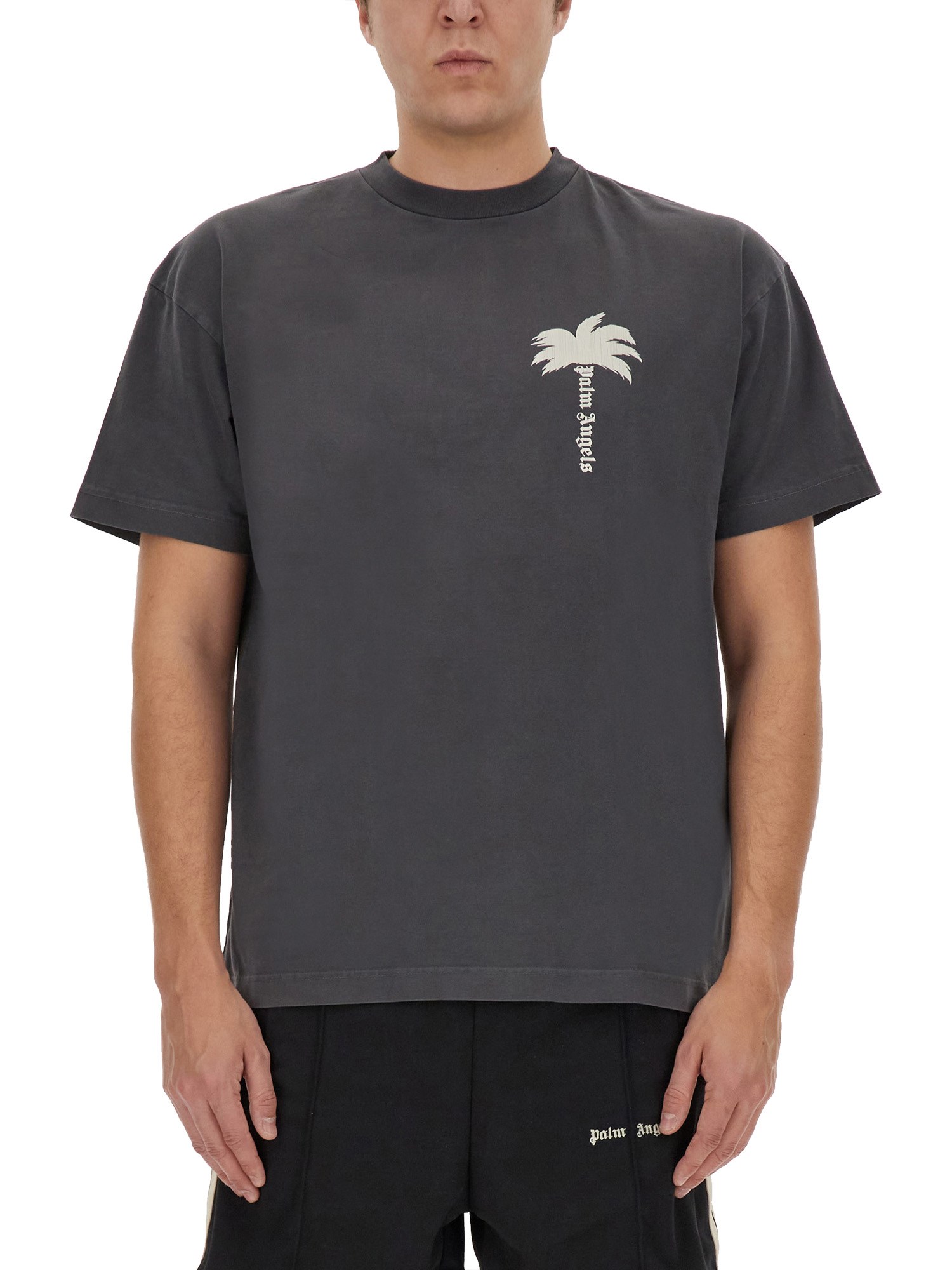 PALM ANGELS palm angels t-shirt with logo