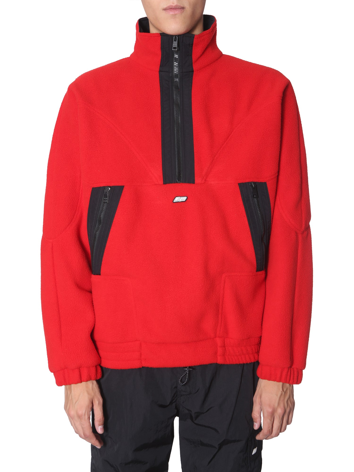 Msgm msgm zip sweatshirt