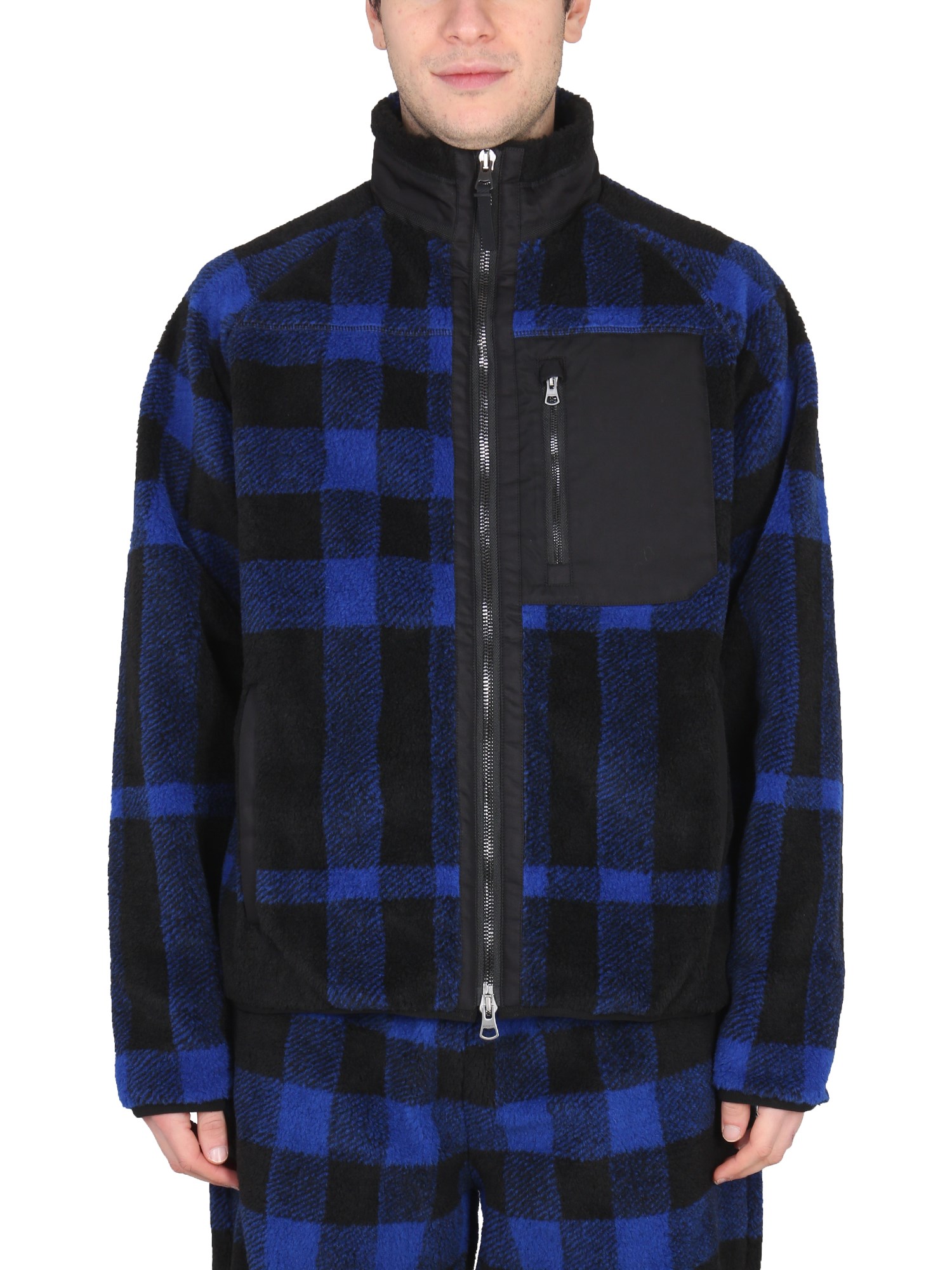 Burberry burberry check print jacket