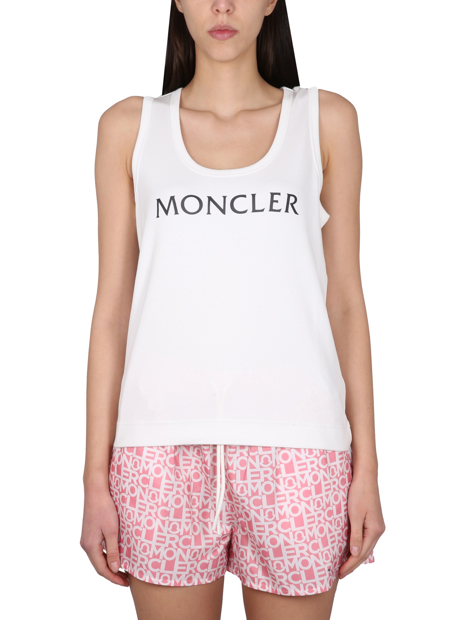 Moncler moncler top with logo print