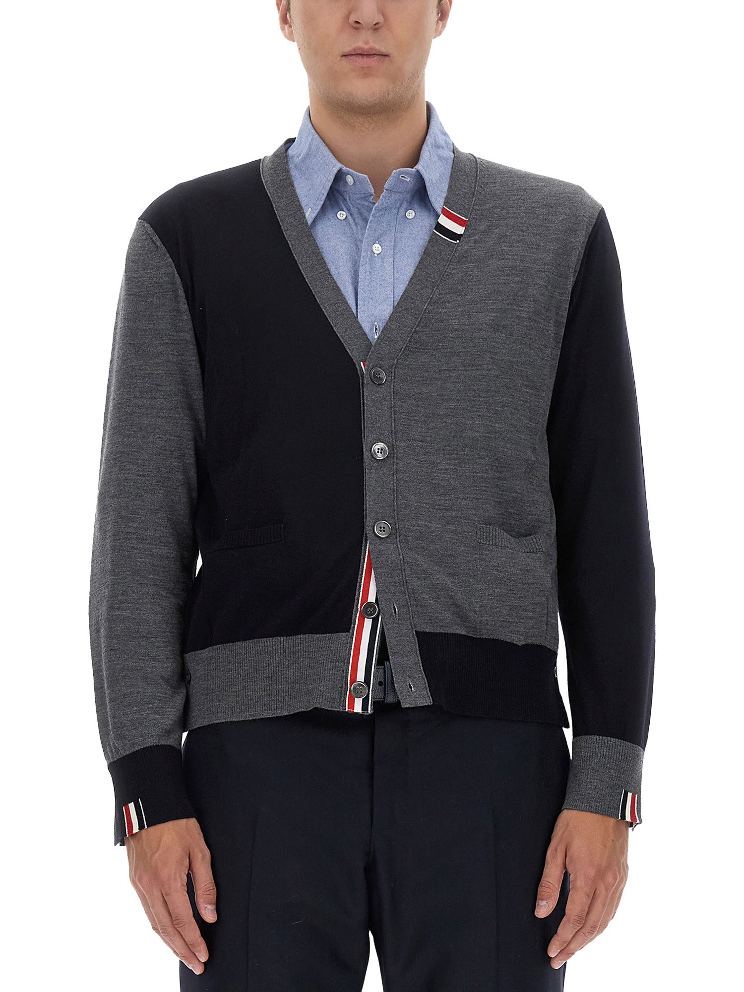 Thom Browne thom browne virgin wool cardigan