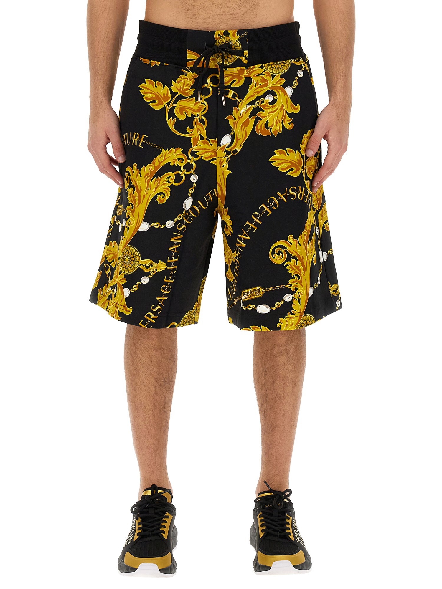 Versace Jeans Couture versace jeans couture "chain couture" bermuda shorts