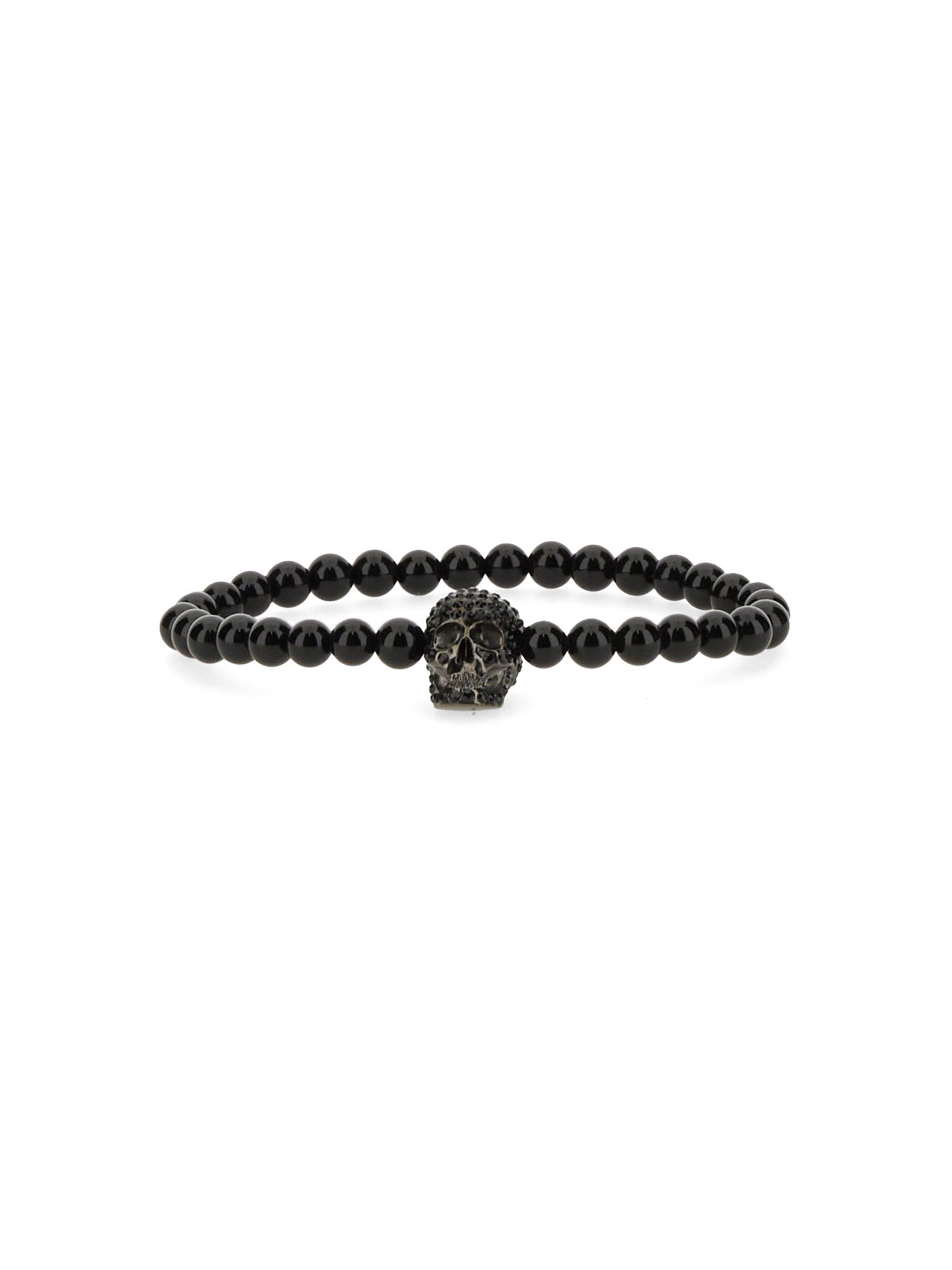 Alexander McQueen alexander mcqueen pavé skull bracelet