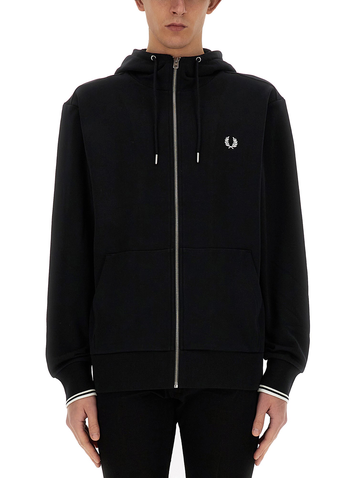 Fred Perry fred perry zip sweatshirt.