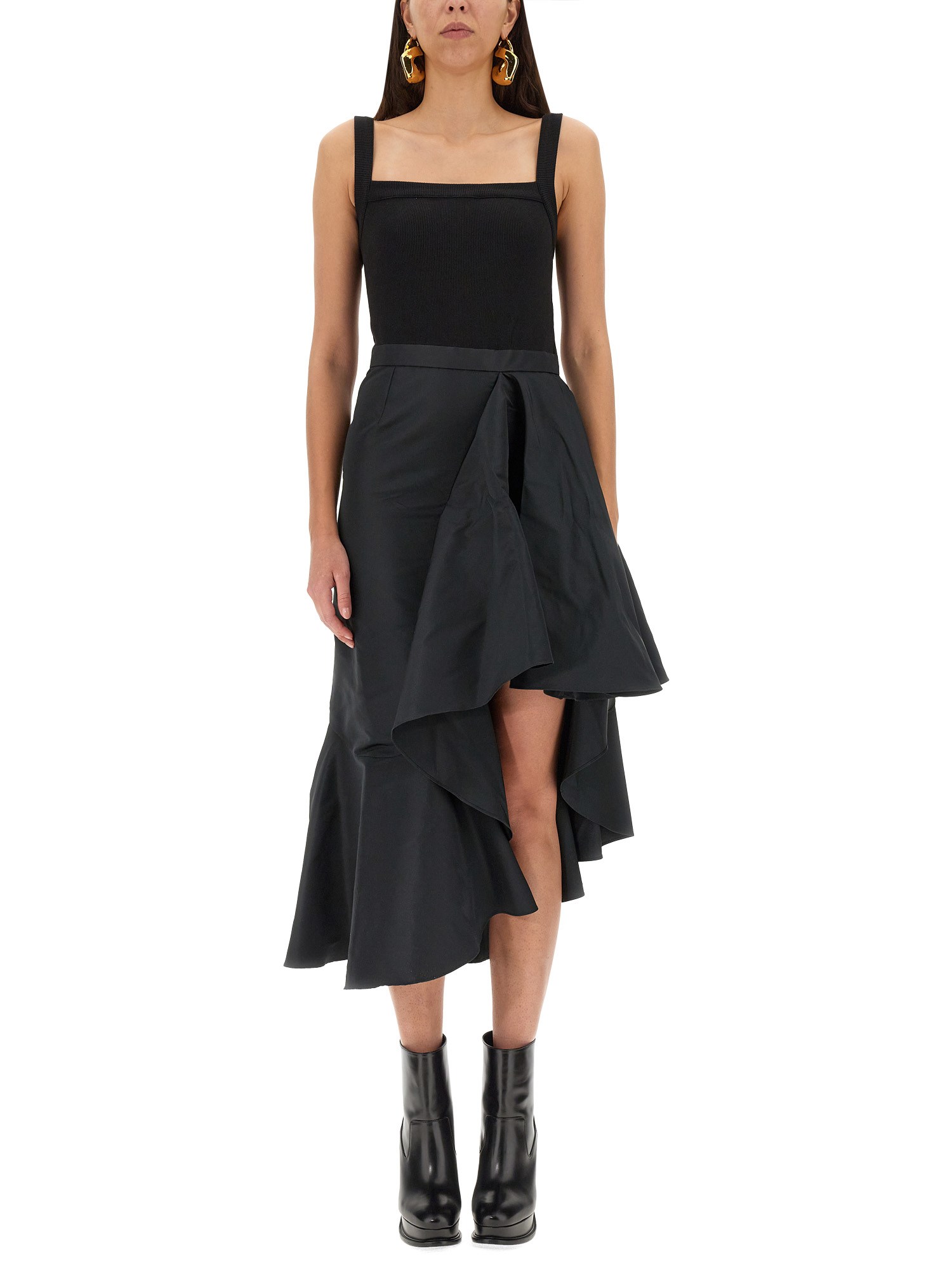 Alexander McQueen alexander mcqueen asymmetrical dress