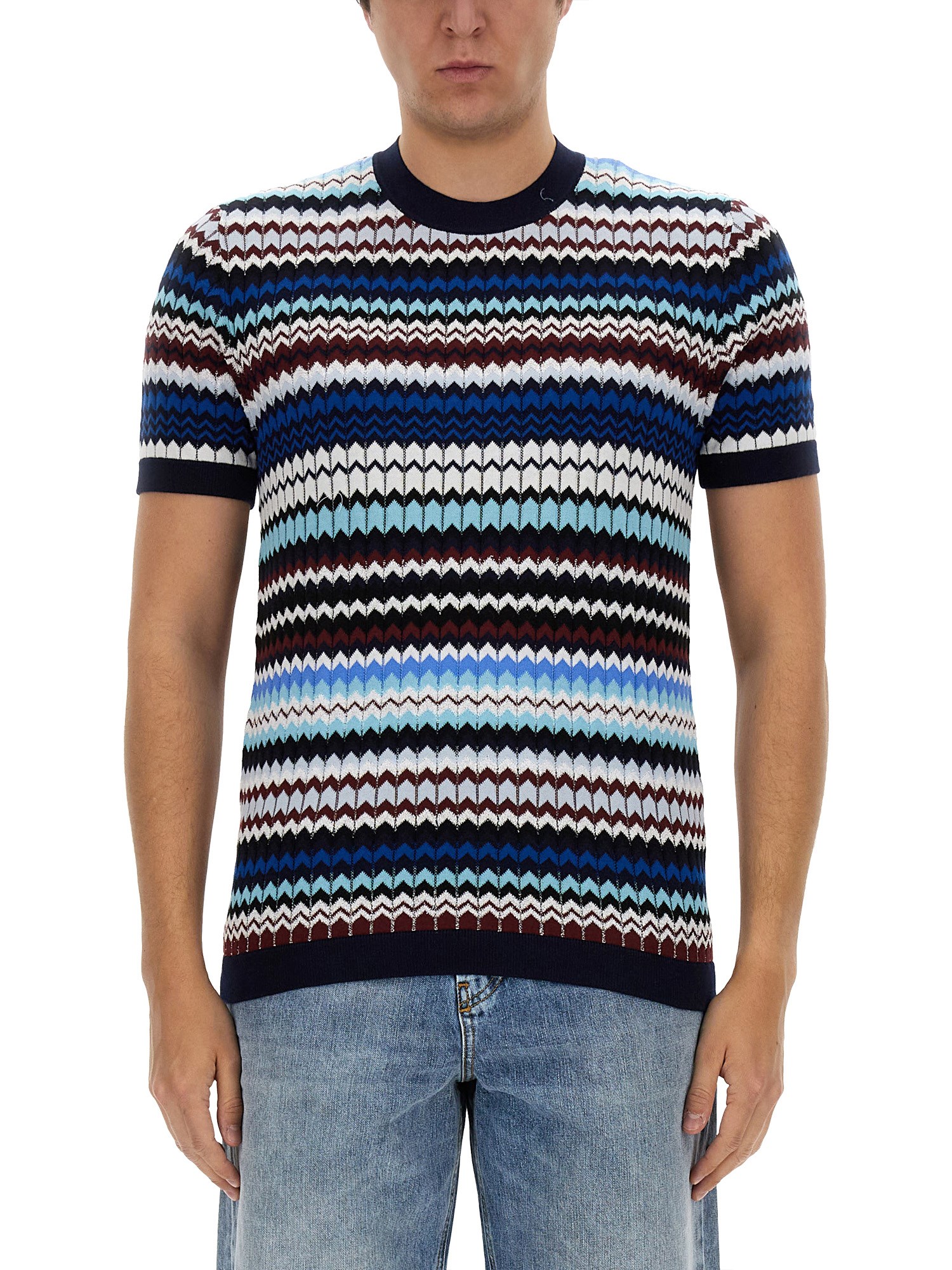 Missoni missoni knitted t-shirt