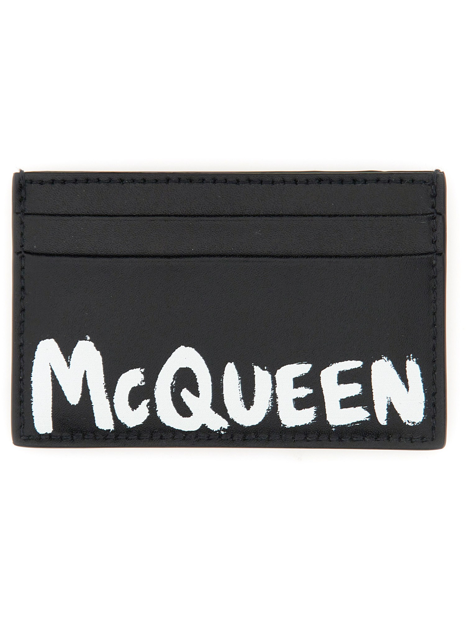 Alexander McQueen alexander mcqueen leather card holder