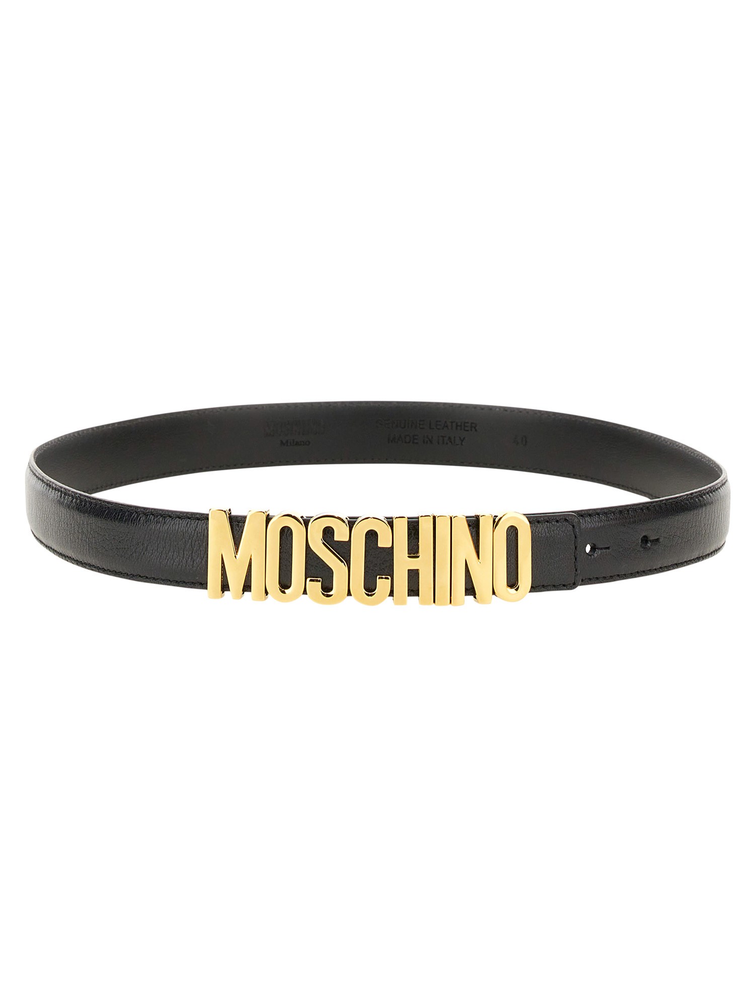 Moschino moschino belt with logo