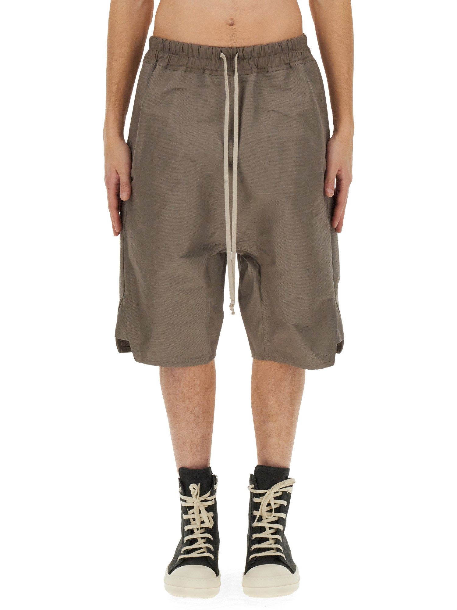 Rick Owens rick owens cotton bermuda shorts