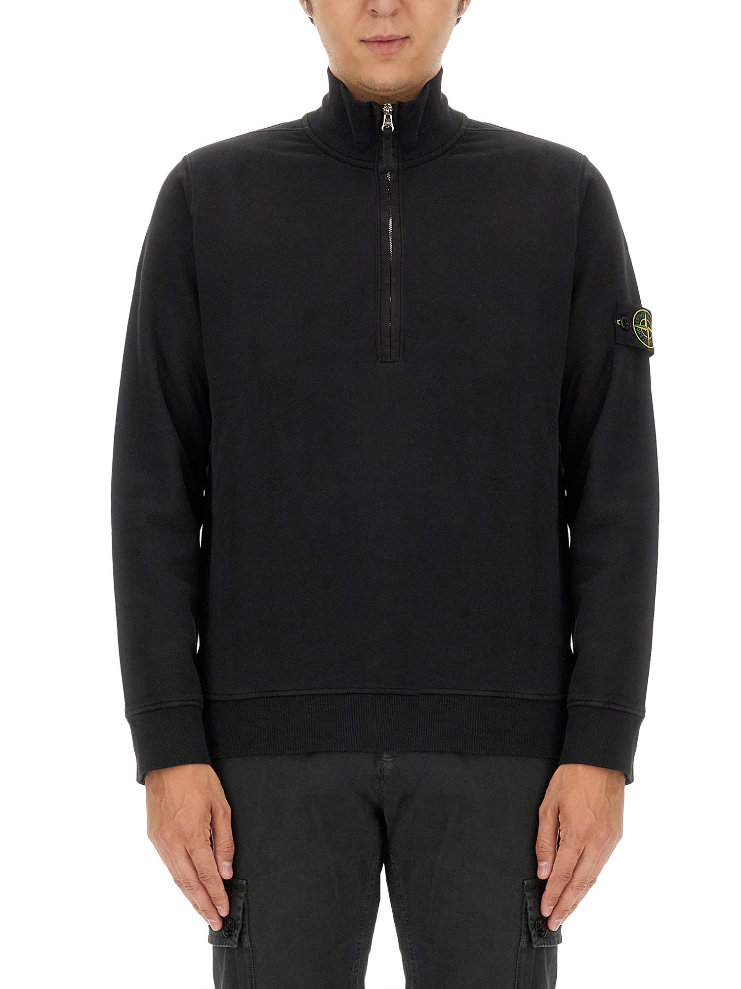 Stone Island stone island zip sweatshirt.